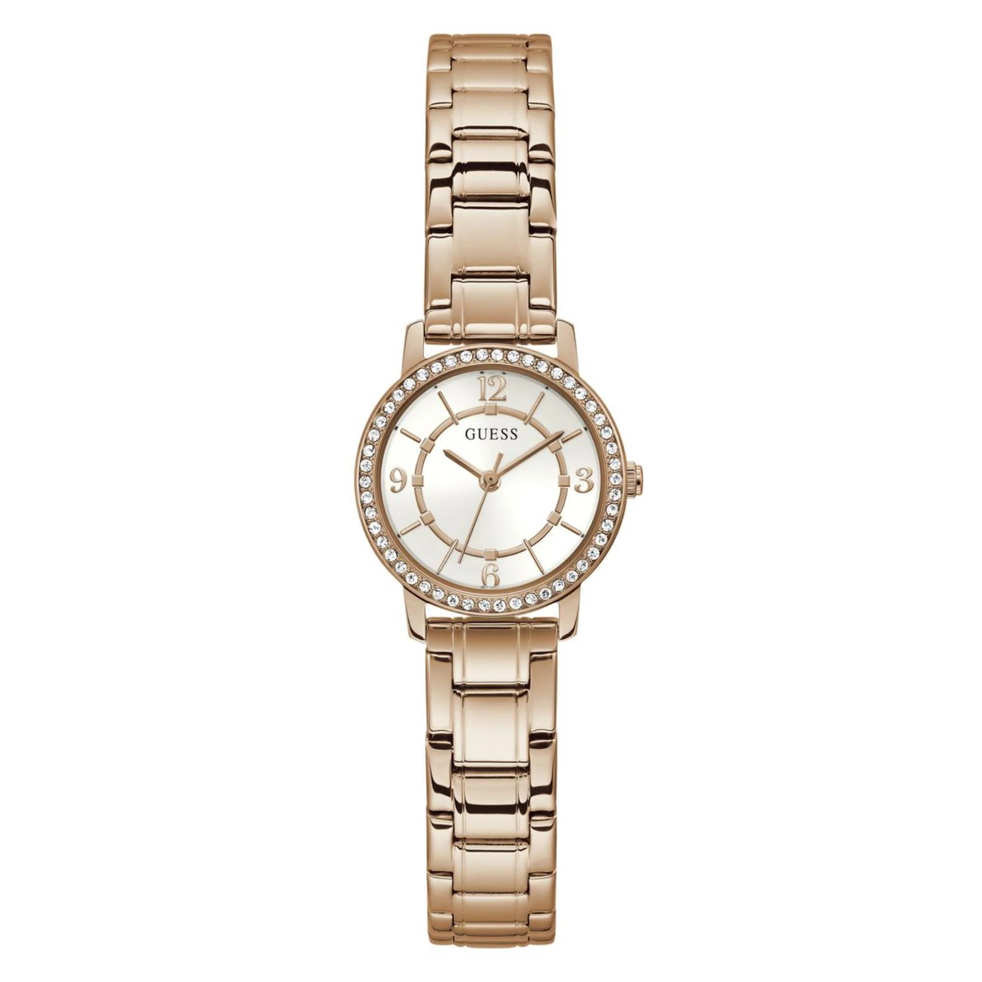Guess Melody White Dial Stainless Steel Strap Women's Watch GW0468L3 - Image 10