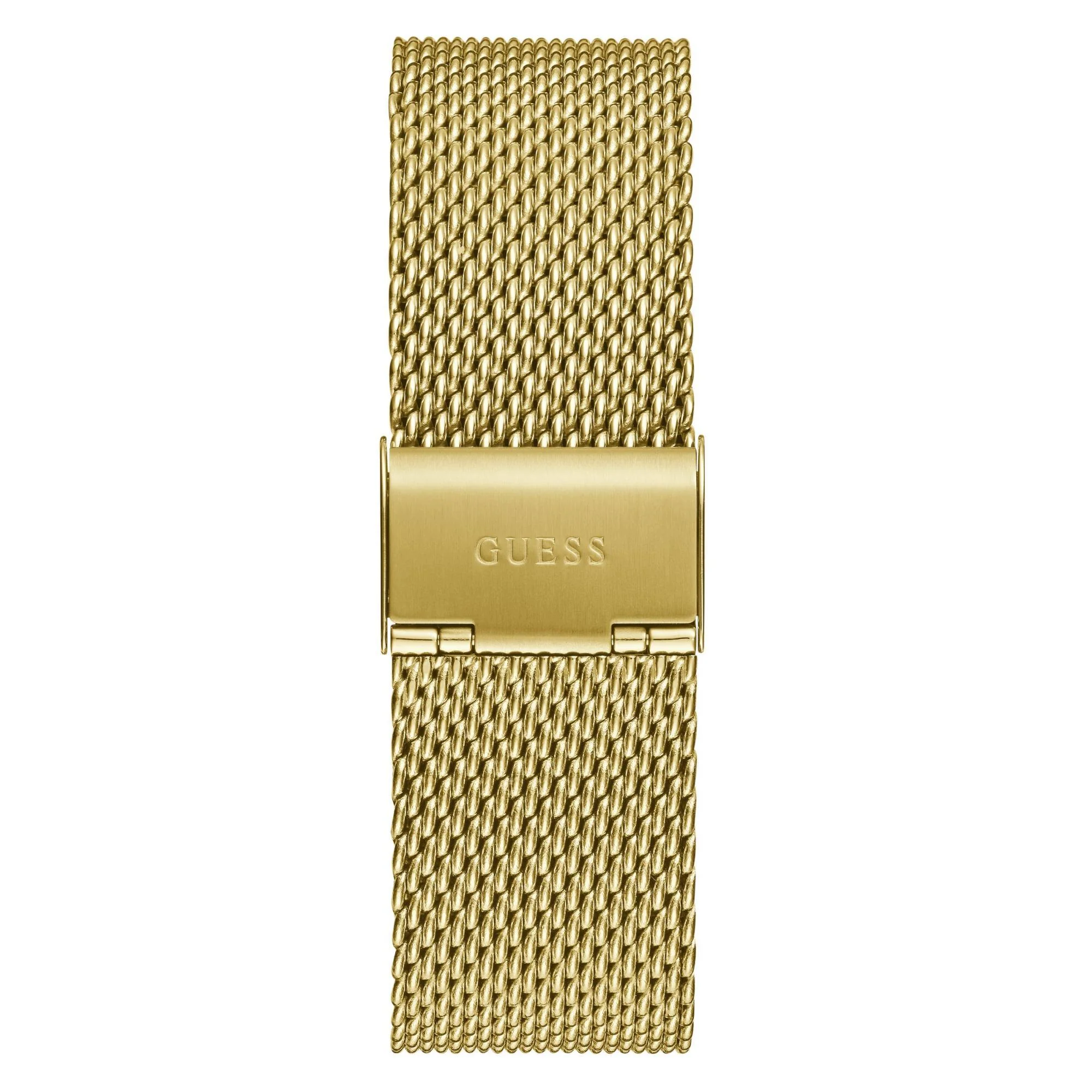 GUESS Gold Tone Analog Black Dial Men's Watch GW0702G1 - Image 5