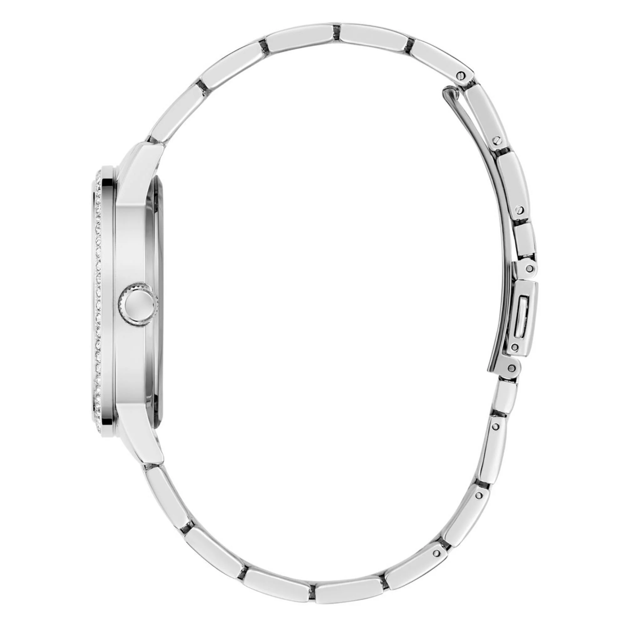 Guess Petal 40th Anniversary Silver Dial Stainless Steel Strap Women's Watch GW0747L1 - Image 12