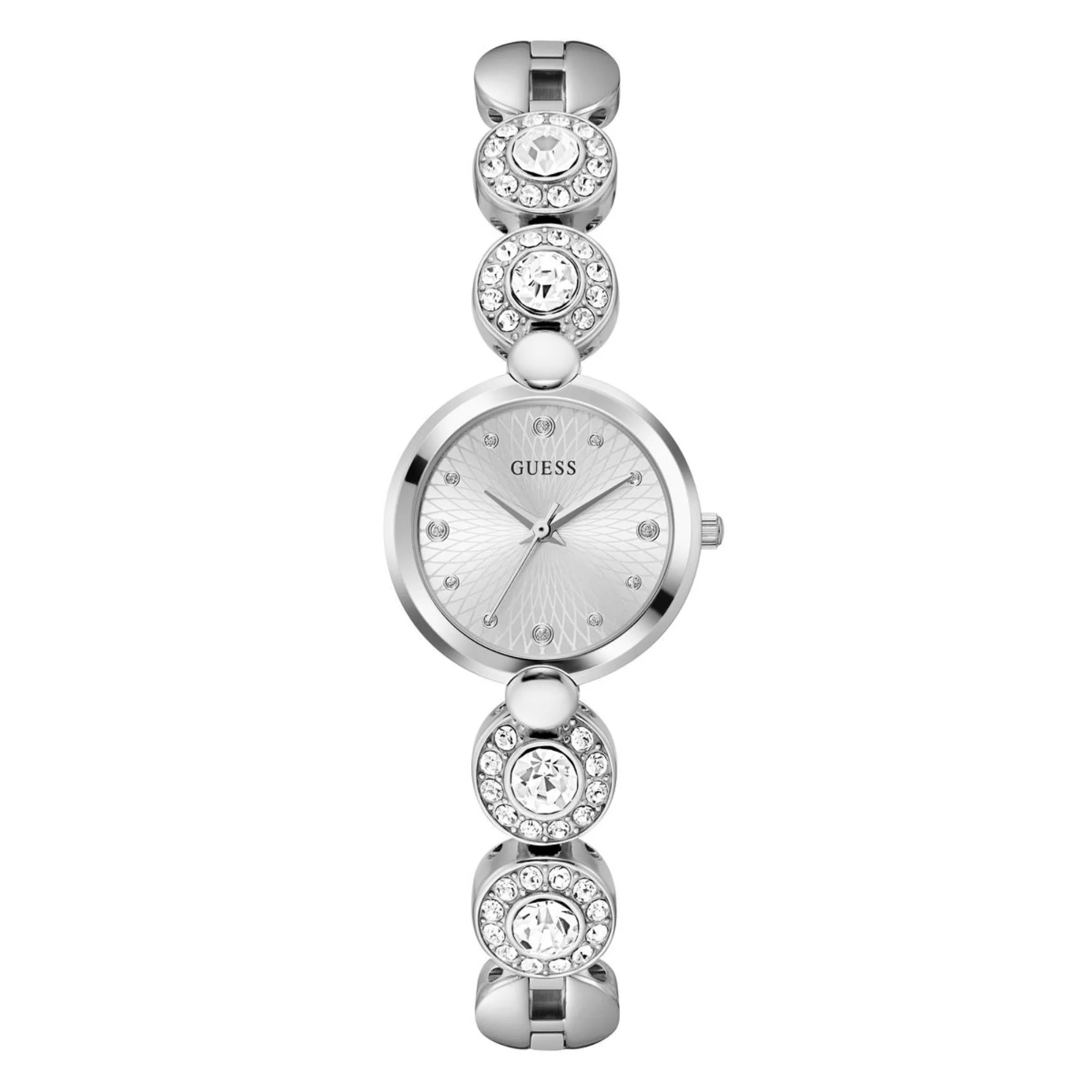 Guess Stardom Silver Dial Stainless Steel Strap Women's Watch GW0757L1 - Image 10