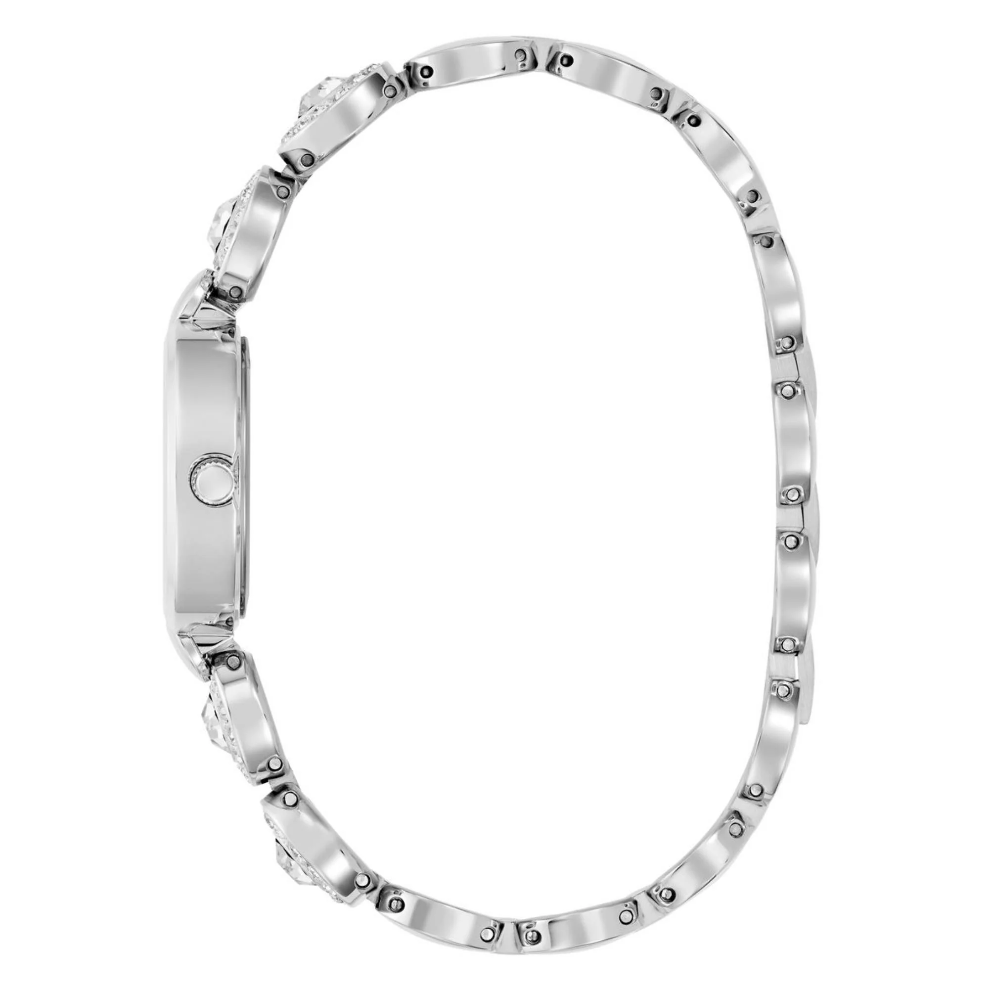 Guess Stardom Silver Dial Stainless Steel Strap Women's Watch GW0757L1 - Image 12