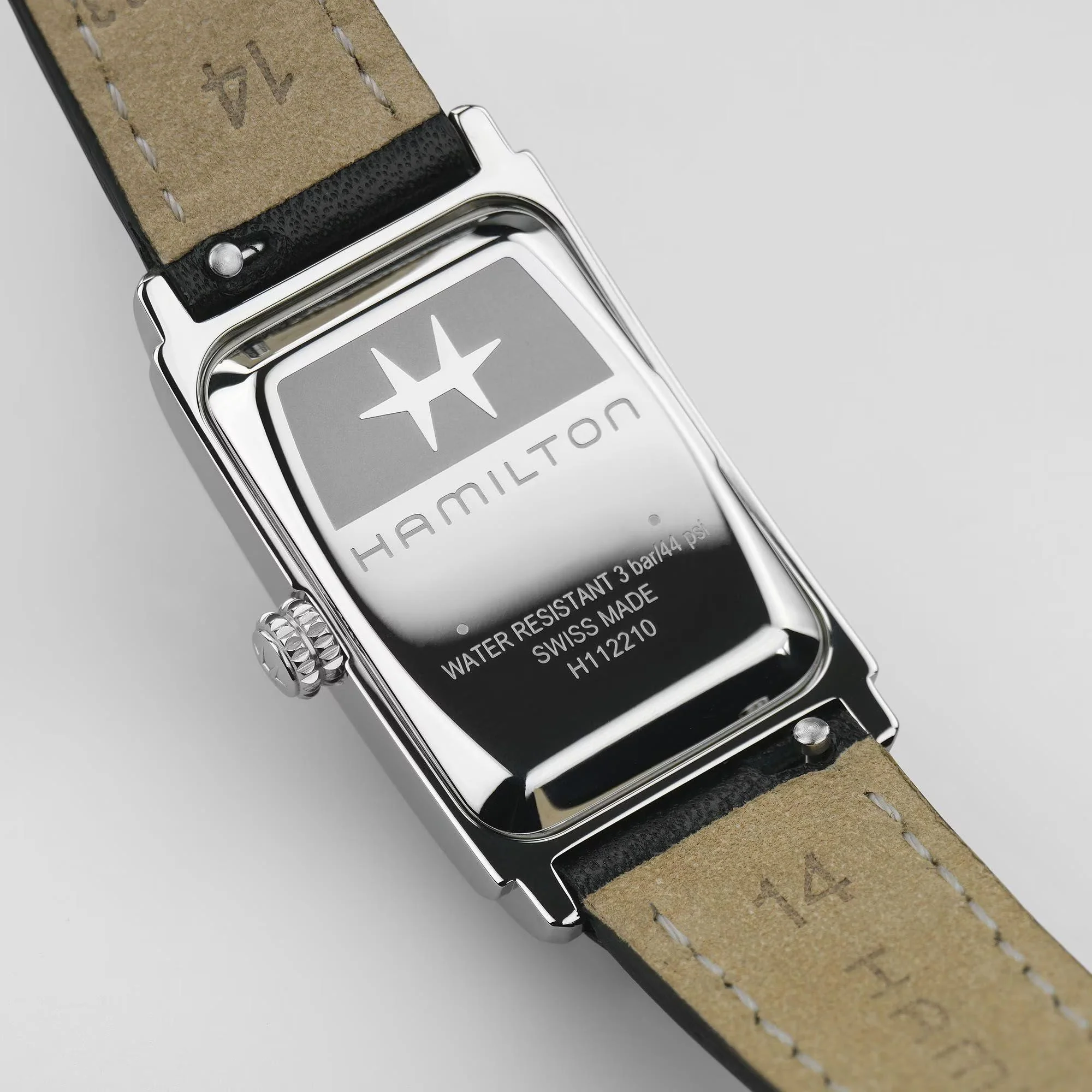 Hamilton American Classic Ardmore Quartz Silver Dial Leather Strap Women's Watch H11221750 - Image 6