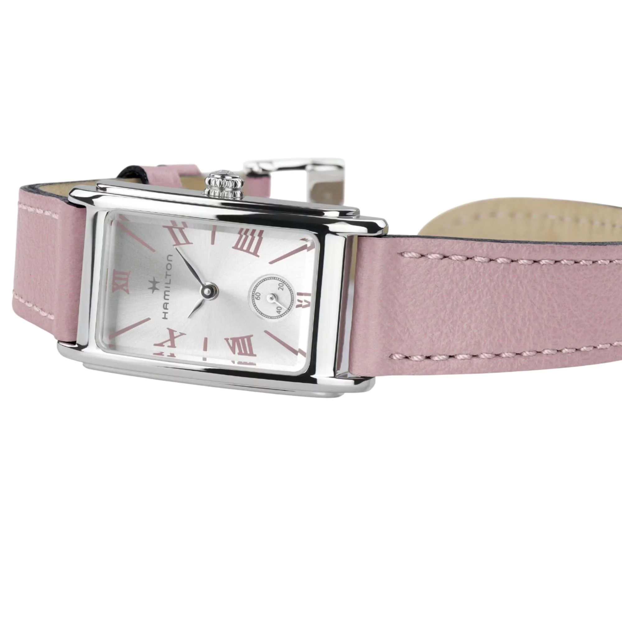 Hamilton American Classic Ardmore Quartz Silver Dial Leather Strap Women's Watch H11221853 - Image 8