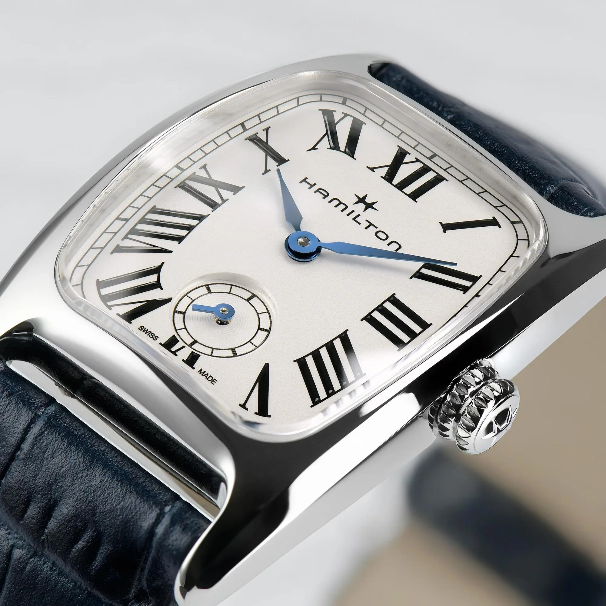 Hamilton American Classic Boulton Small Second Quartz White Dial Leather Strap Women's Watch H13321611 - Image 8