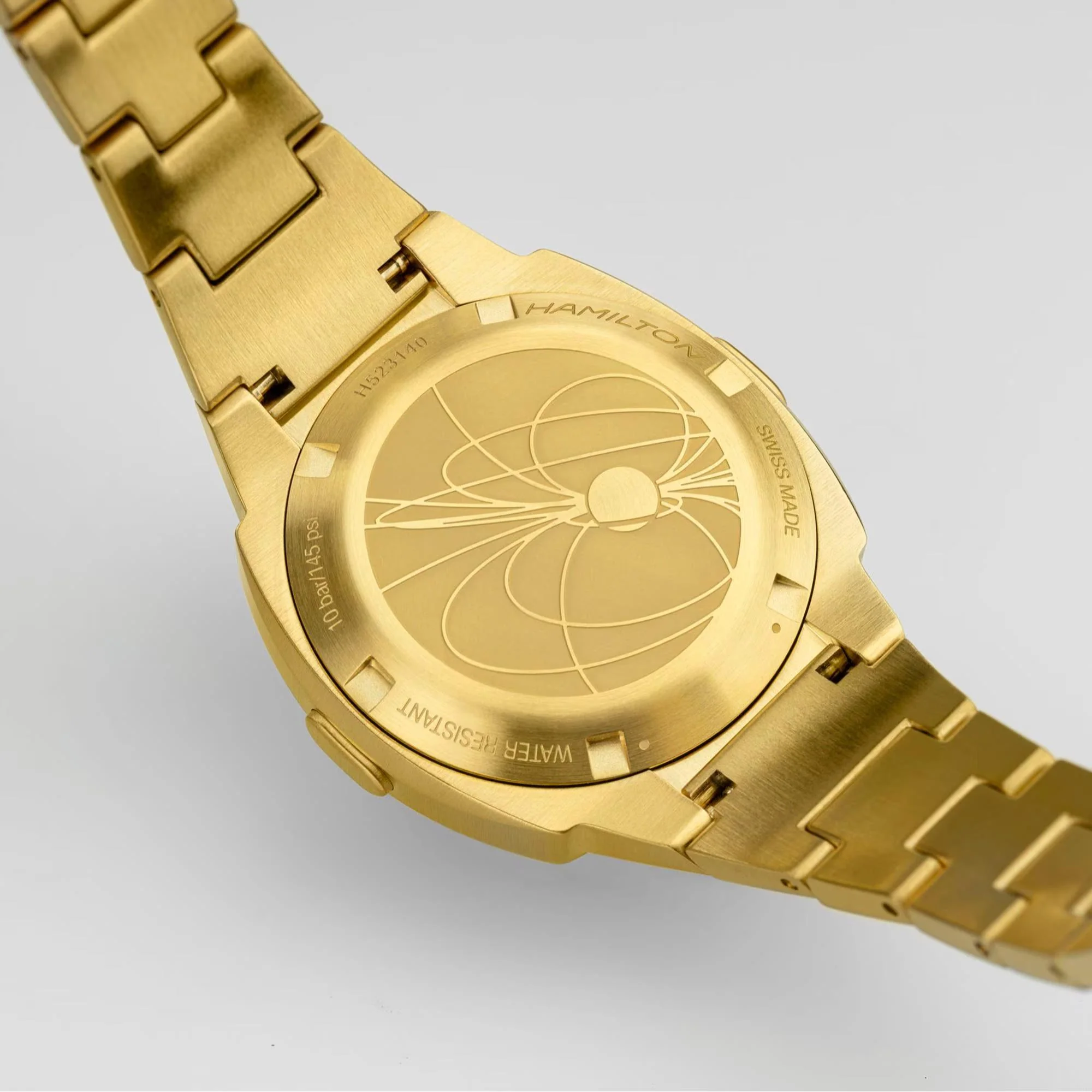 Hamilton American Classic PSR Digital Gold PVD Unisex Watch H52314130 - Image 5