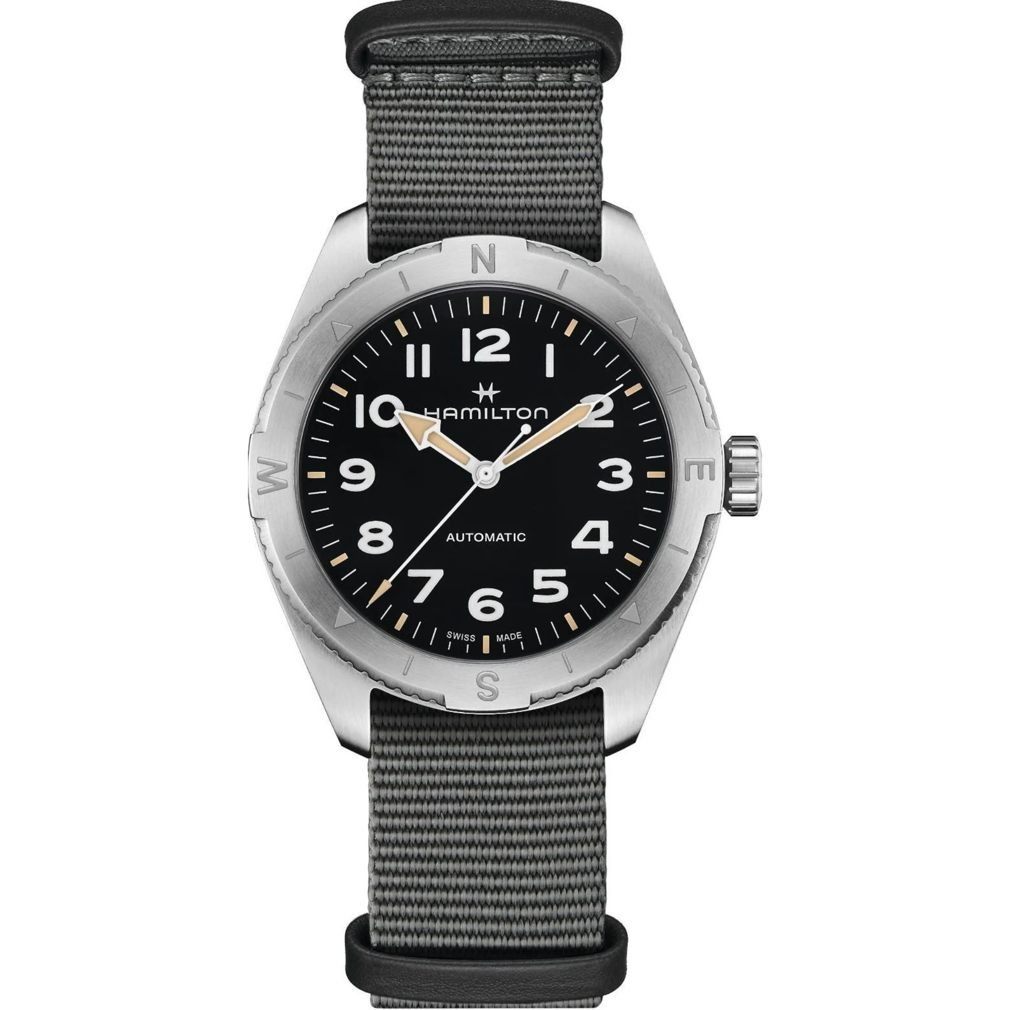 Hamilton Khaki Field Expedition Automatic Black Dial NATO Strap Men's Watch H70315930