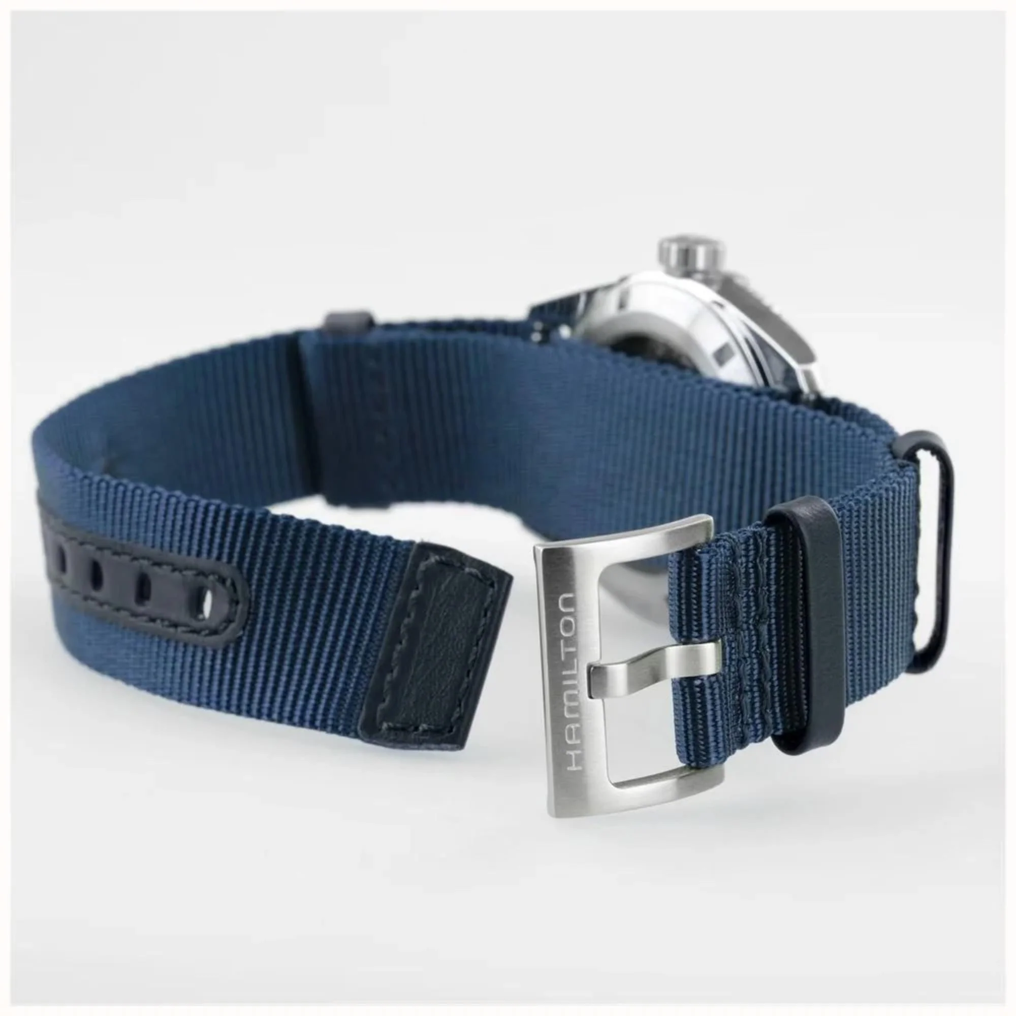 Hamilton Khaki Field Expedition Automatic Blue Dial Blue NATO Strap Unisex Watch H70225940 - Image 5