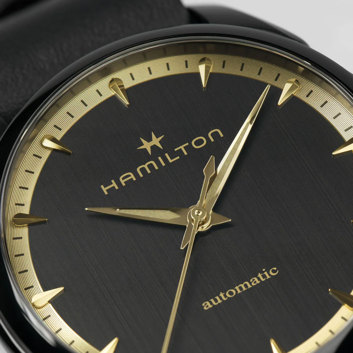 Hamilton Jazzmaster Special Edition Auto Black Dial Leather Strap Ladies Watch H32255730 - Image 4