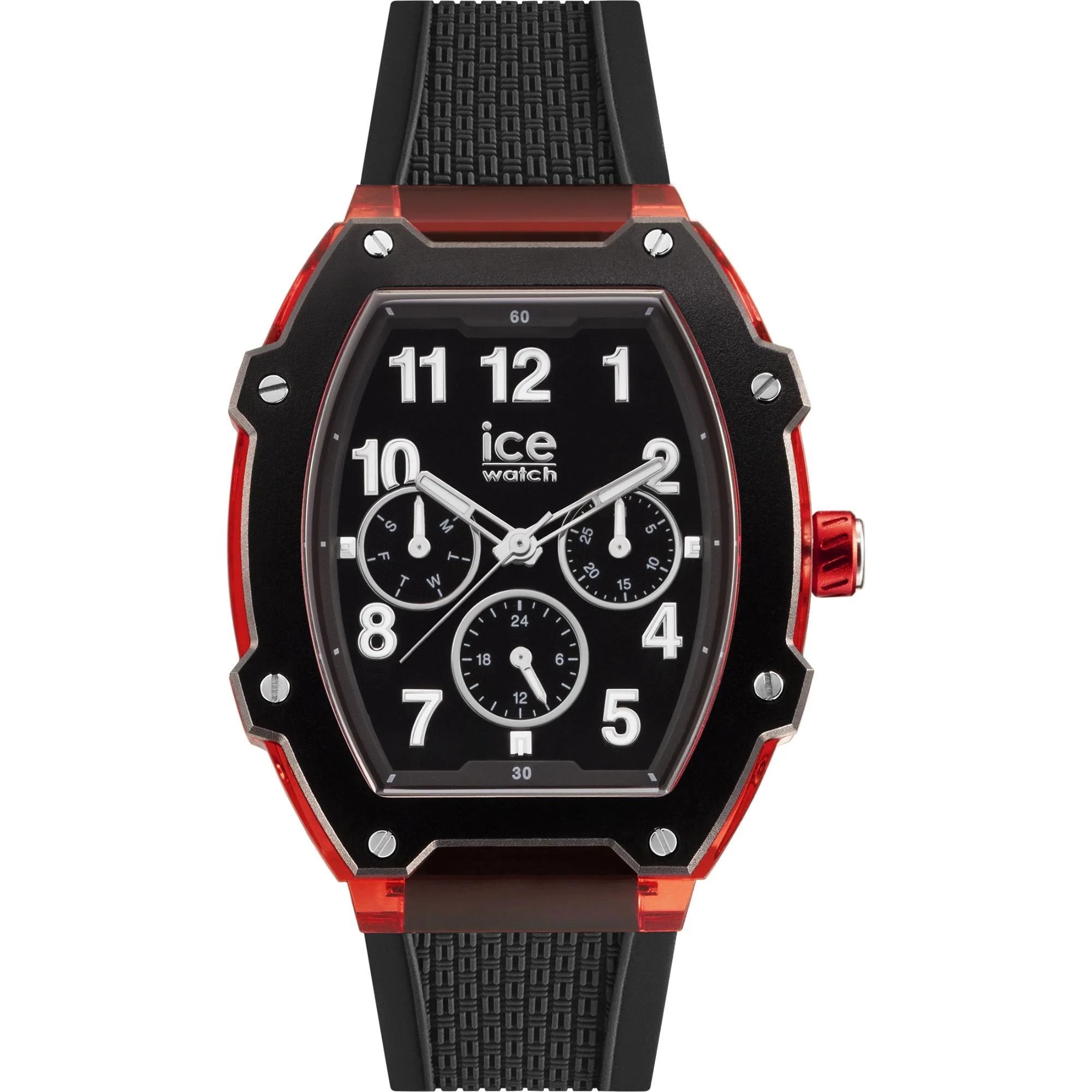ICE Boliday Quartz Black Dial Plastic Strap Women’s Watch MT023316