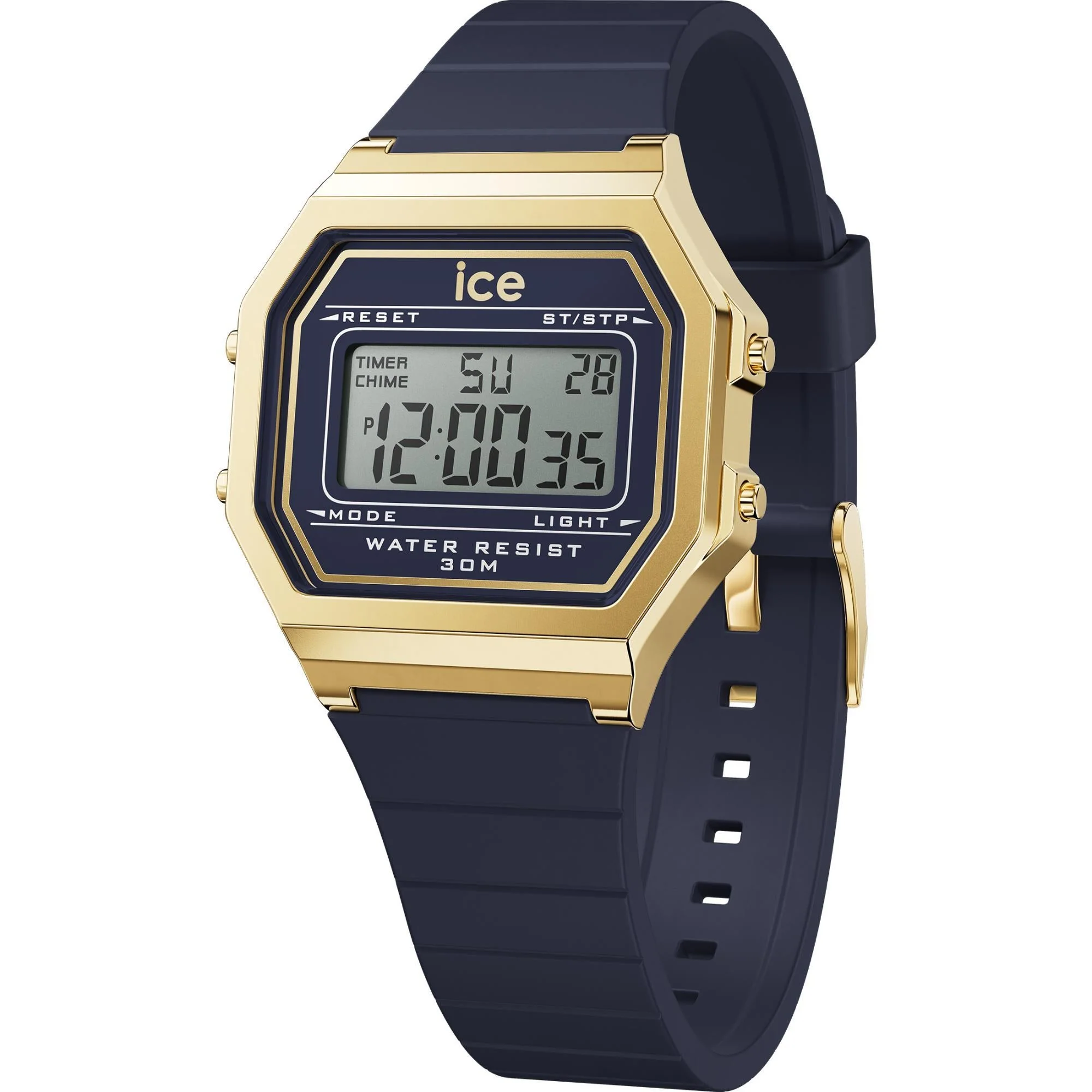 ICE Digit Retro Digital Blue Dial Small Strap Women’s Watch 022068 - Image 6