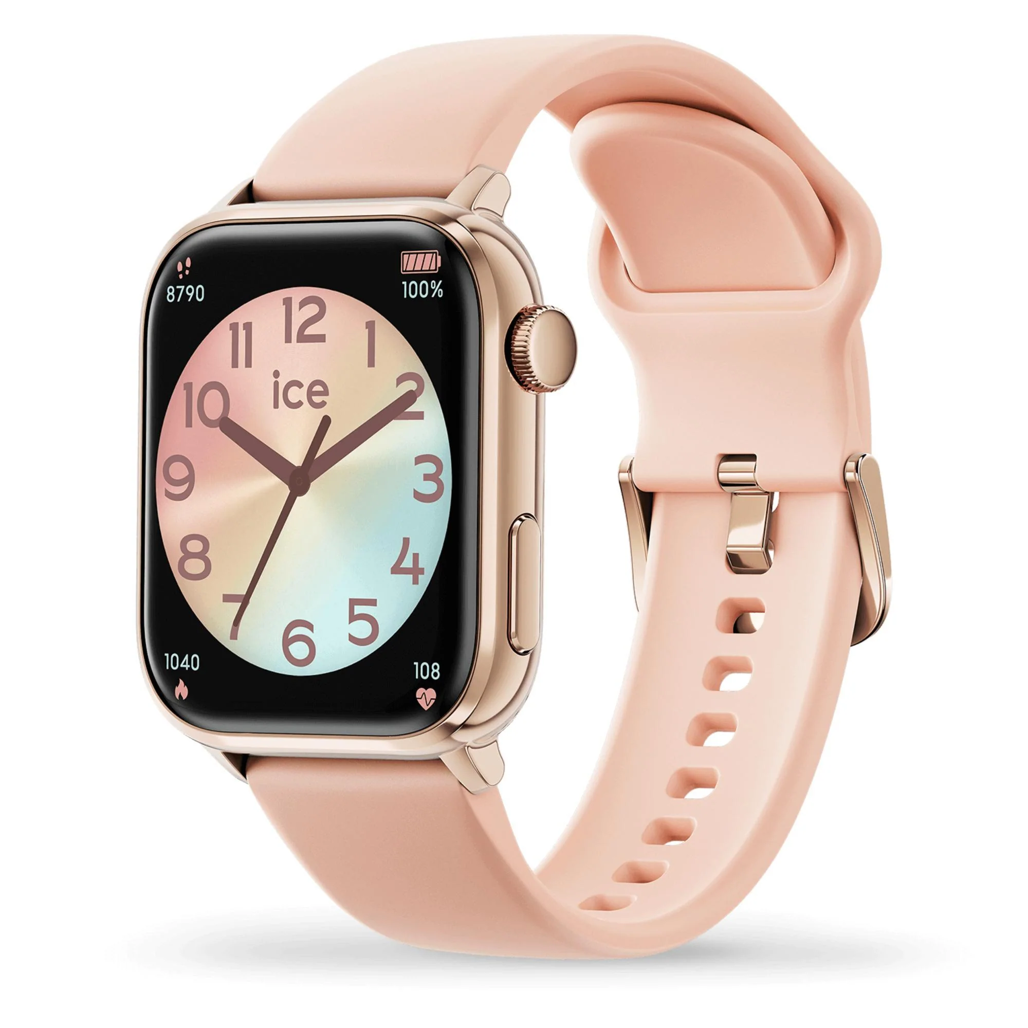 ICE Smart 2.0 Rose Gold Nude 1.96 AMOLED Digital Watch 022538 - Image 3
