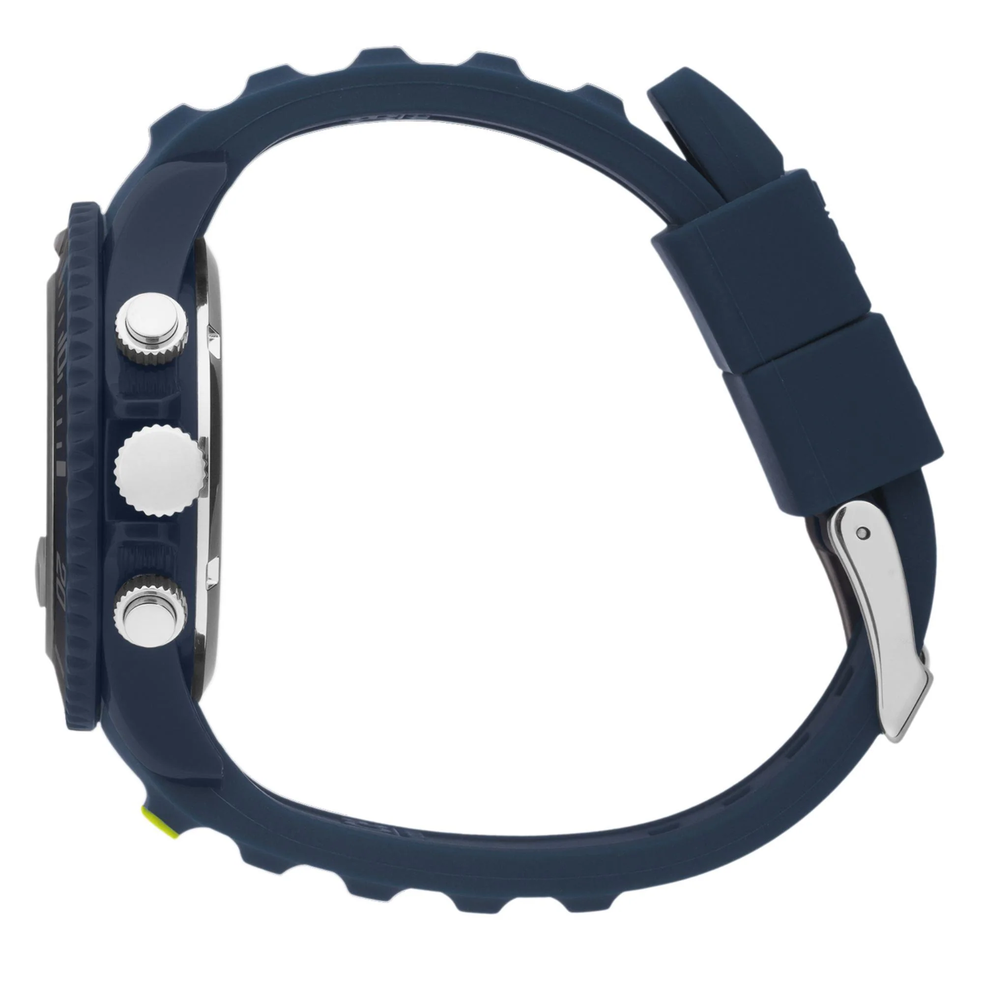 ICE Watch ICE Chrono Blue Lime Dial Silicone Strap Watch 021426 - Image 8
