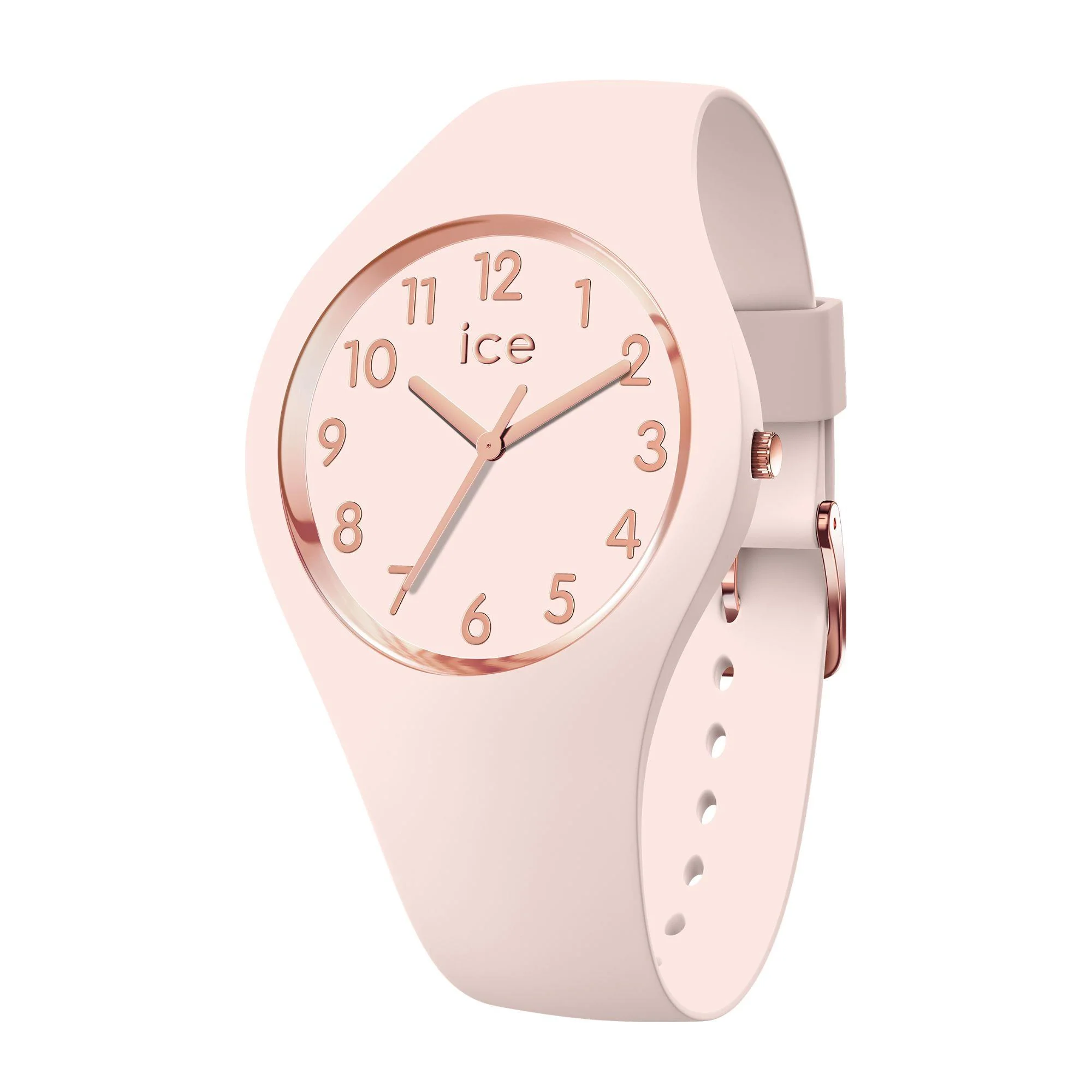 ICE Watch ICE Glam Colour Pink Dial Silicone Strap Watch 015330 - Image 7