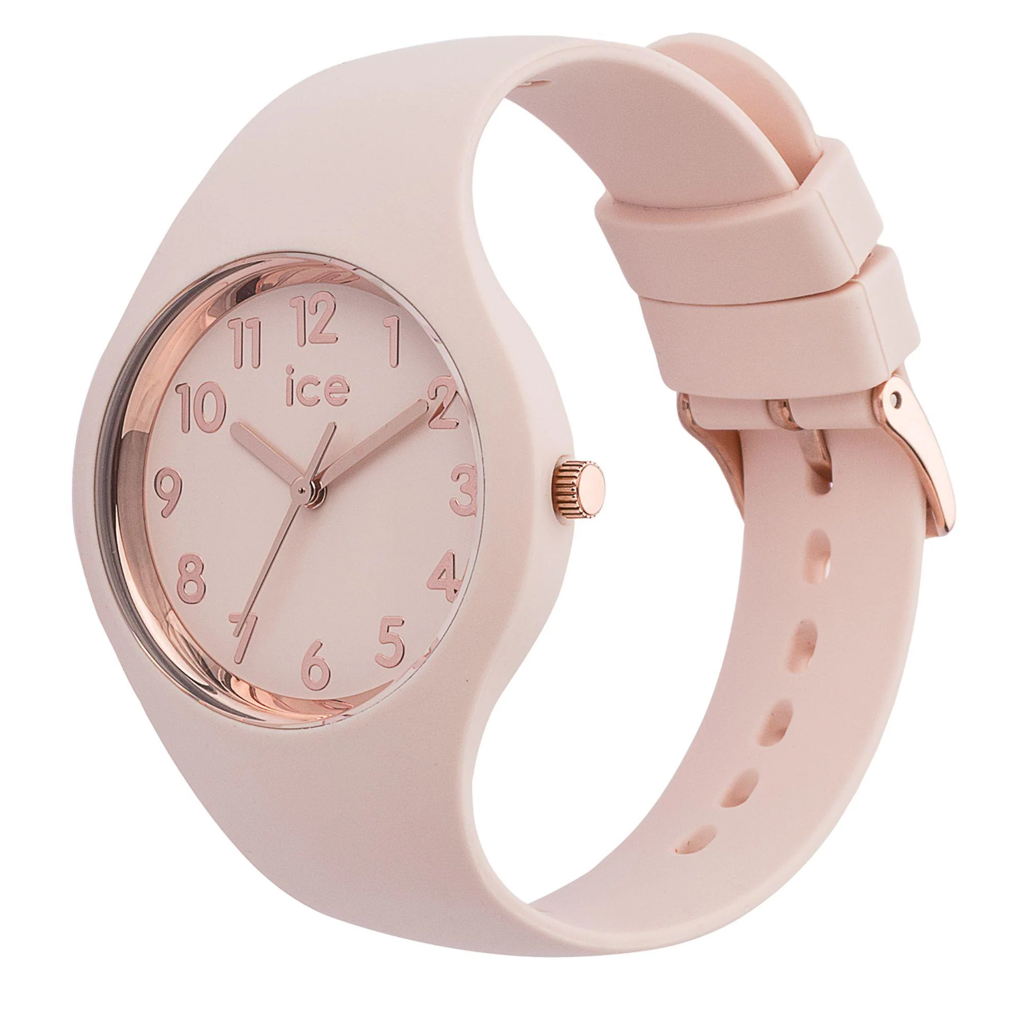 ICE Watch ICE Glam Colour Pink Dial Silicone Strap Watch 015330 - Image 9