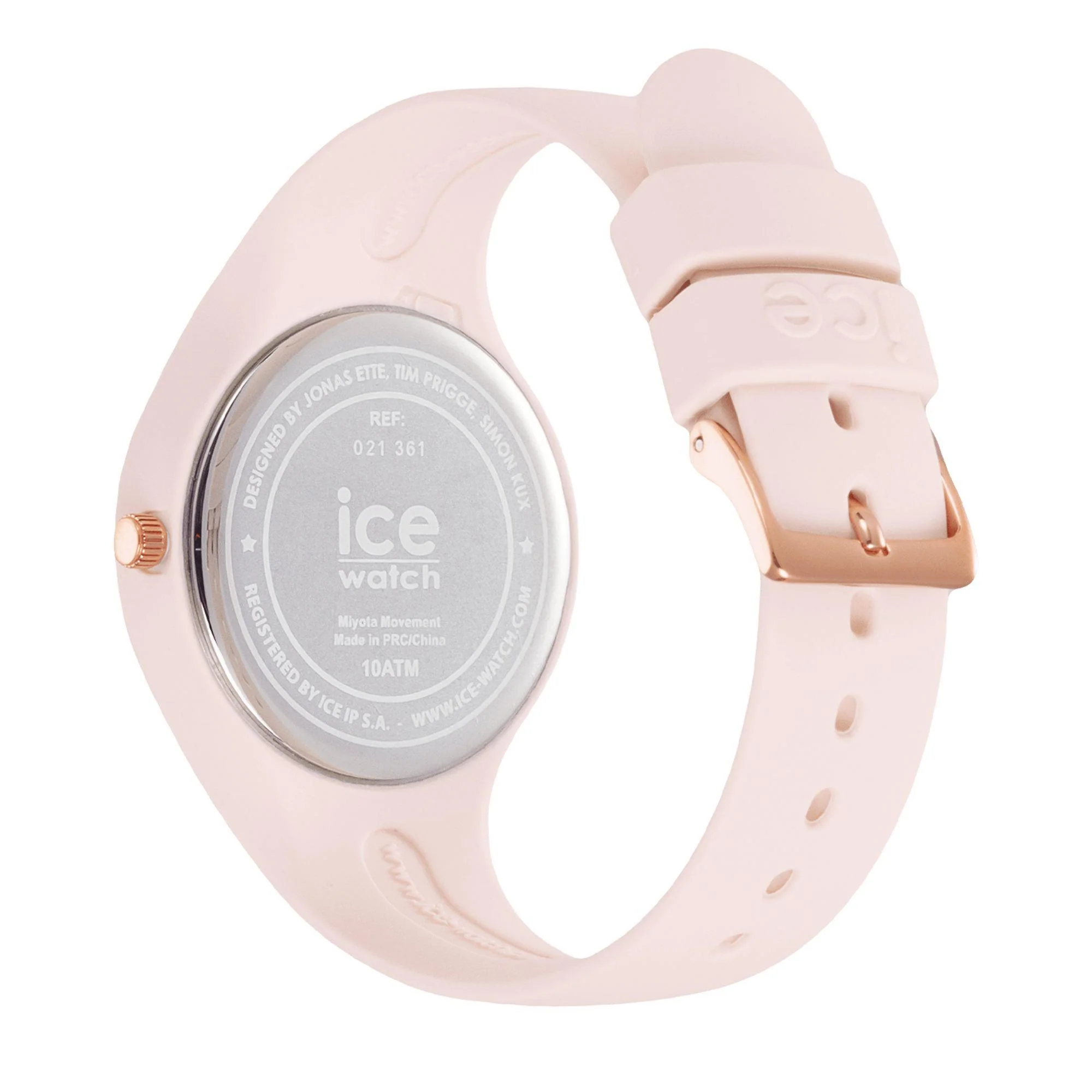 ICE Watch ICE Horizon Nude Gradient Dial Silicone Strap Watch 021361 - Image 3