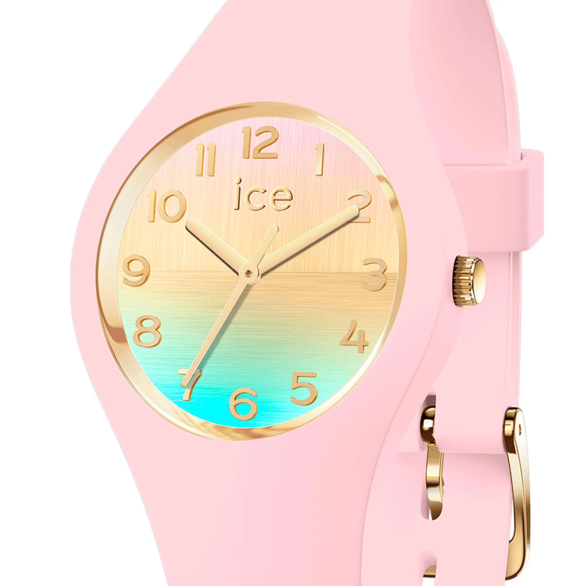 ICE Watch ICE Horizon Nude Gradient Dial Silicone Strap Watch 021432 - Image 9