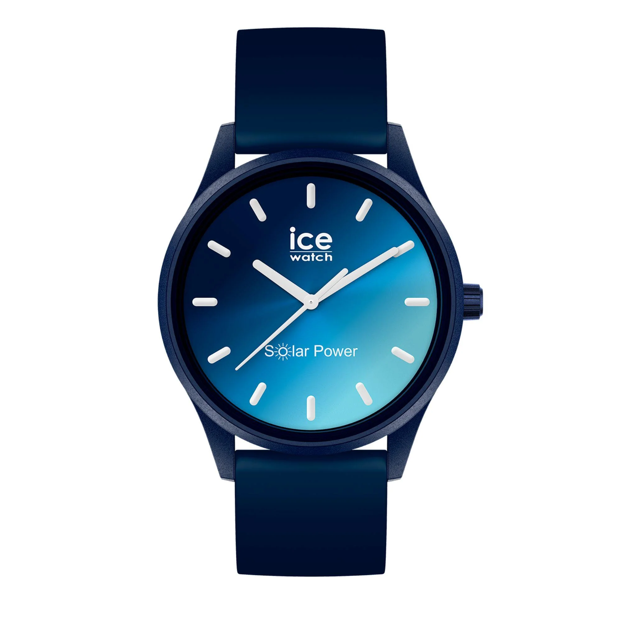 ICE Watch ICE Solar Power Blue Sunset Dial Silicone Strap Watch 020604 - Image 5