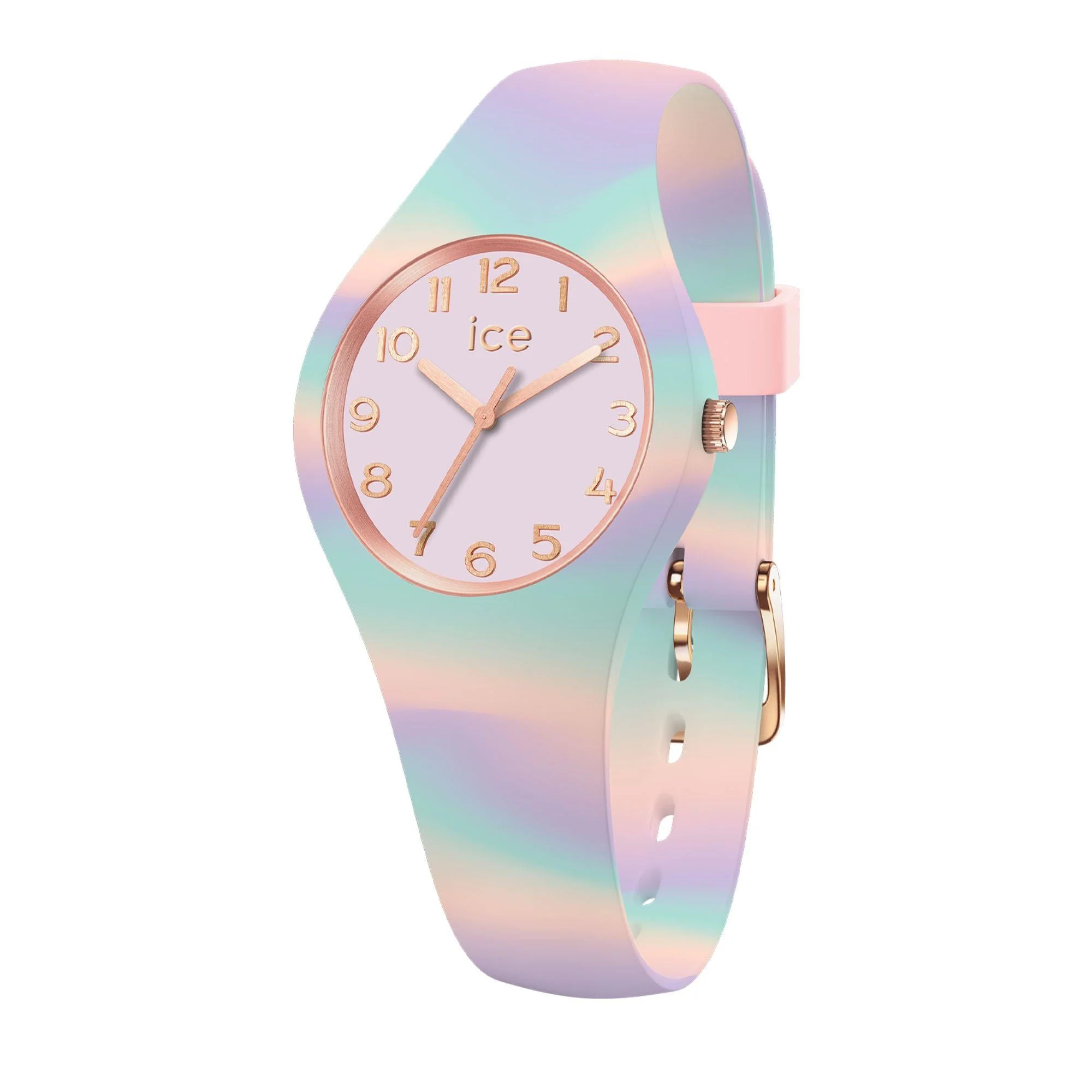 ICE Watch ICE Tie & Dye Rainbow Dial Silicone Strap Watch 021010 - Image 5