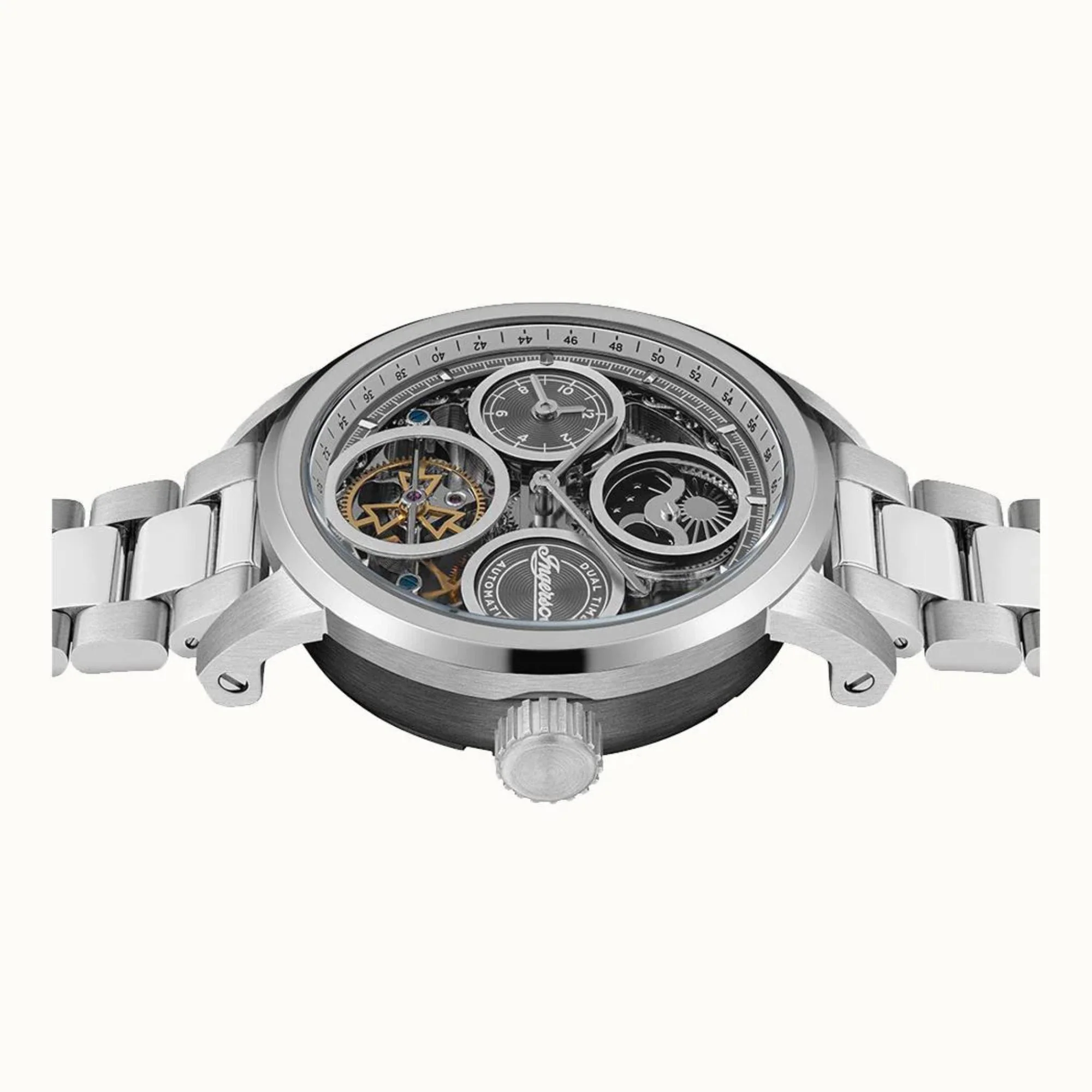 Ingersoll 1892 The Arc Automatic Silver Dial Steel Strap Men’s Watch I16002 - Image 13