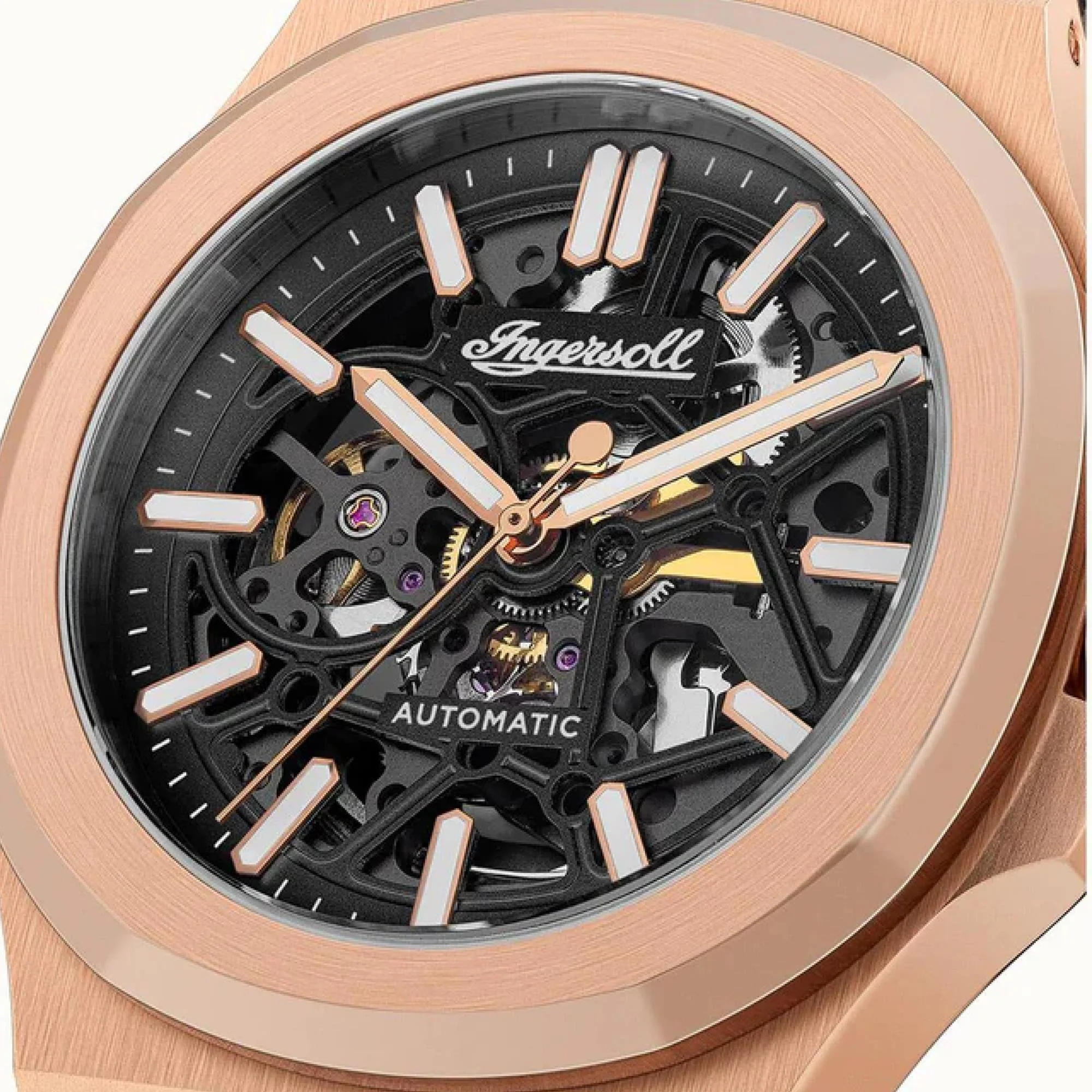 Ingersoll The Catalina Black Dial Brown Leather Watch I12505 - Image 8