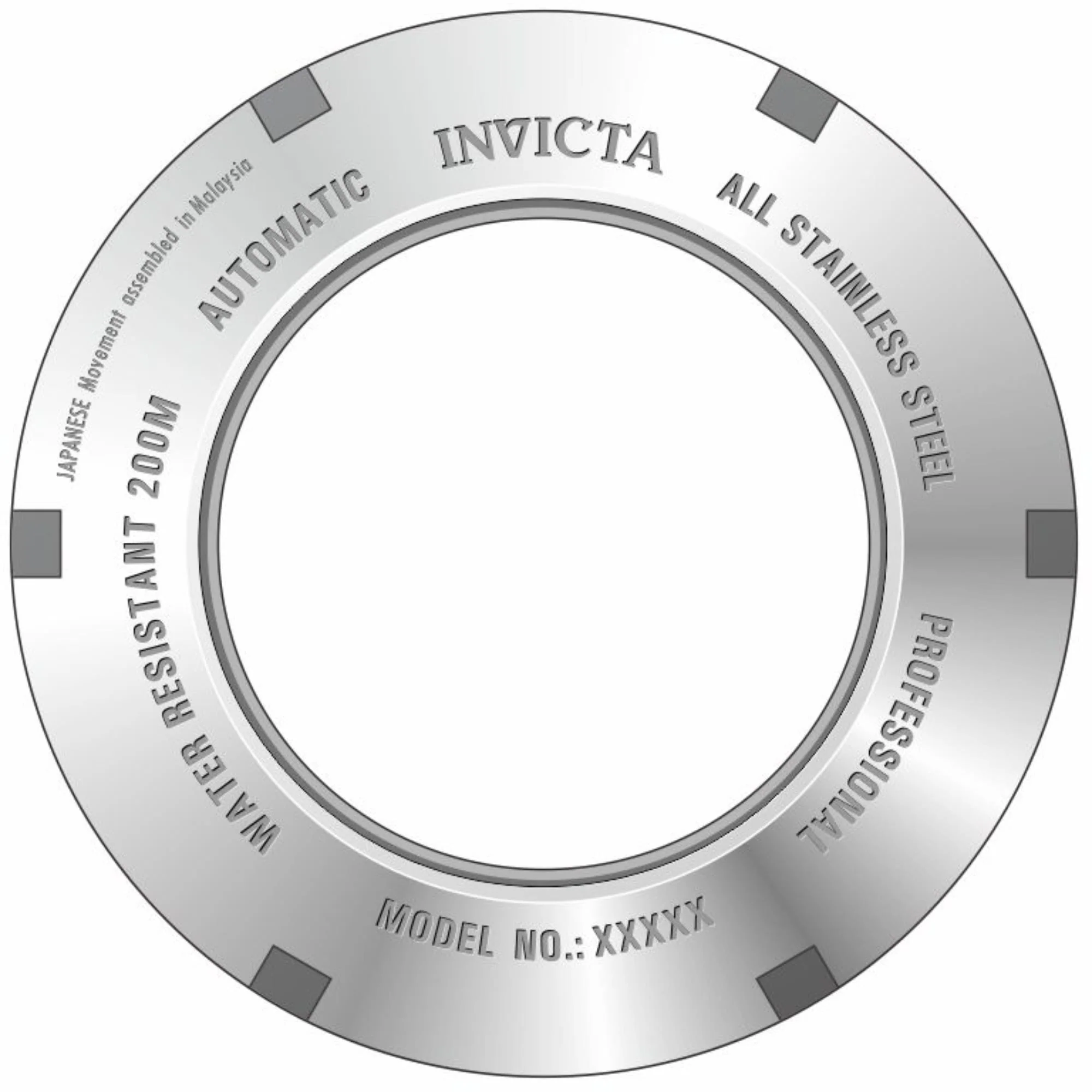 Invicta Pro Diver Automatic Blue Dial Steel Strap Men's Watch 36784 - Image 9