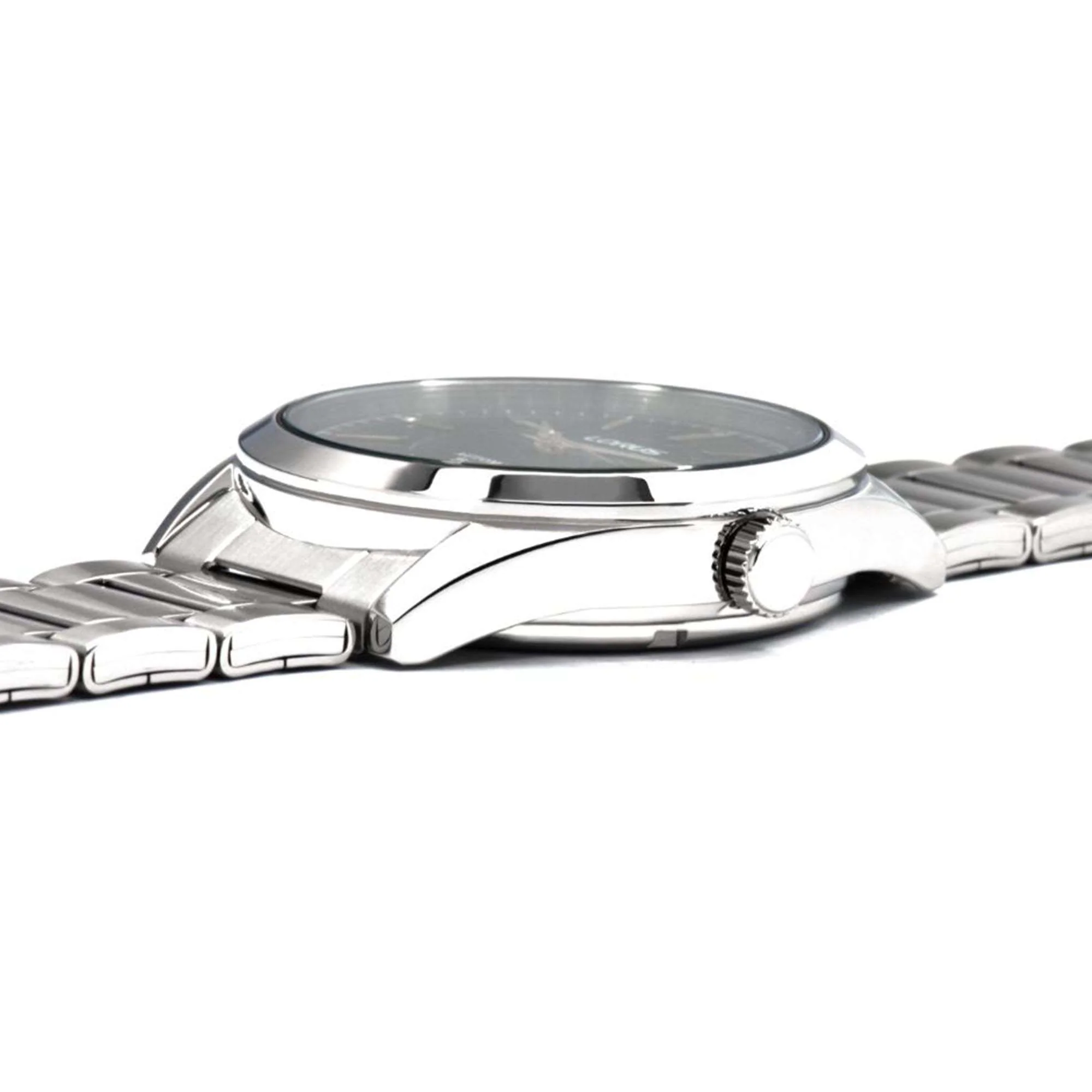 Lorus Classic Automatic Blue Dial Day Date Steel Bracelet Men's Watch RL437AX9 - Image 2