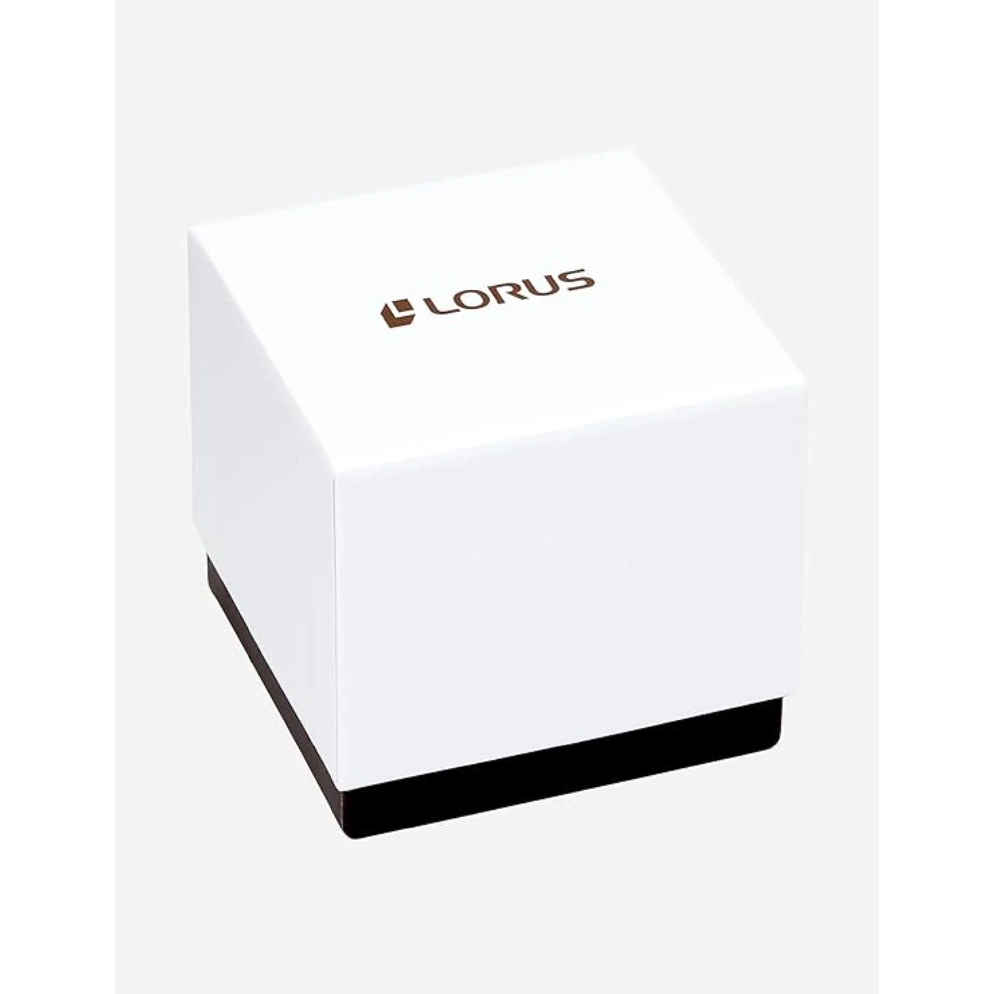 Lorus Black Leather Analogue Quartz Black Dial Men's Watch RXN79DX9 - Image 5