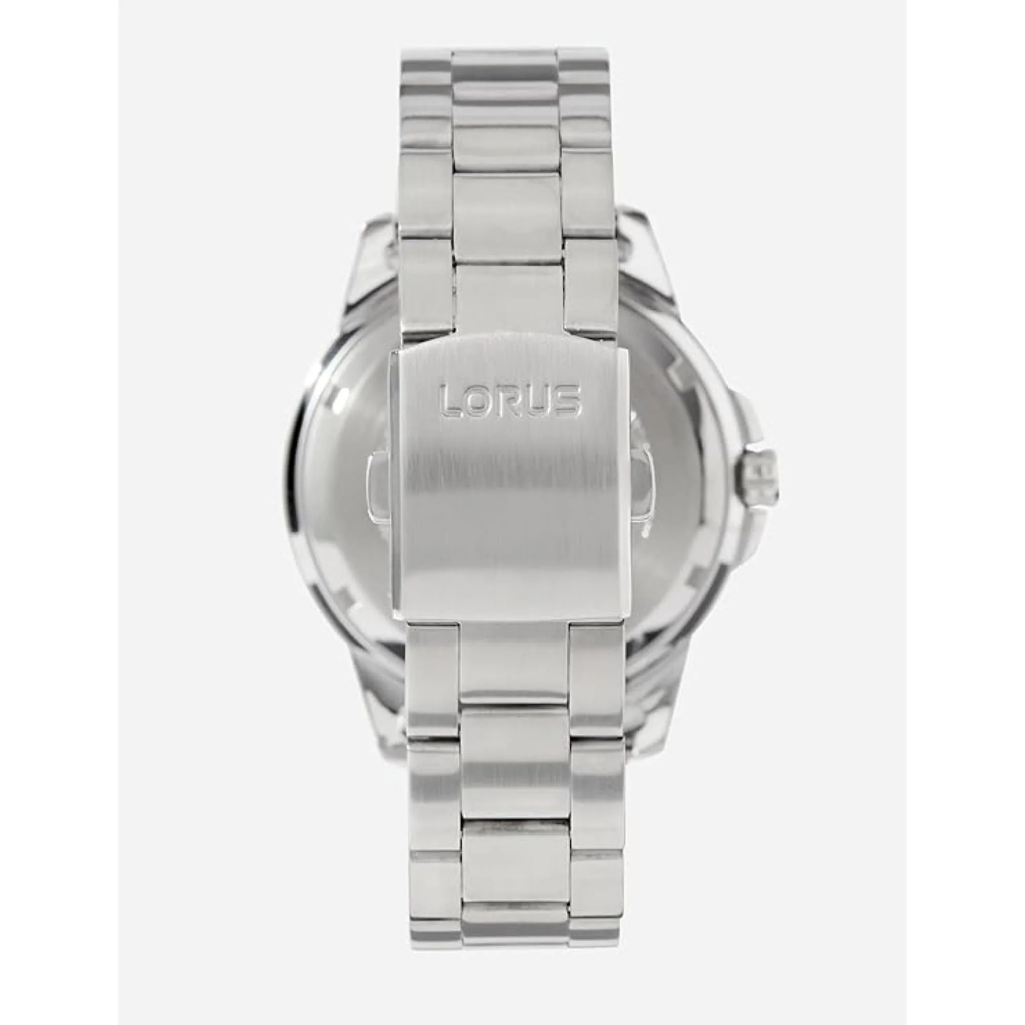 Lorus Blue Dial Stainless Steel Strap Men's Watch RH357AX9 - Image 3