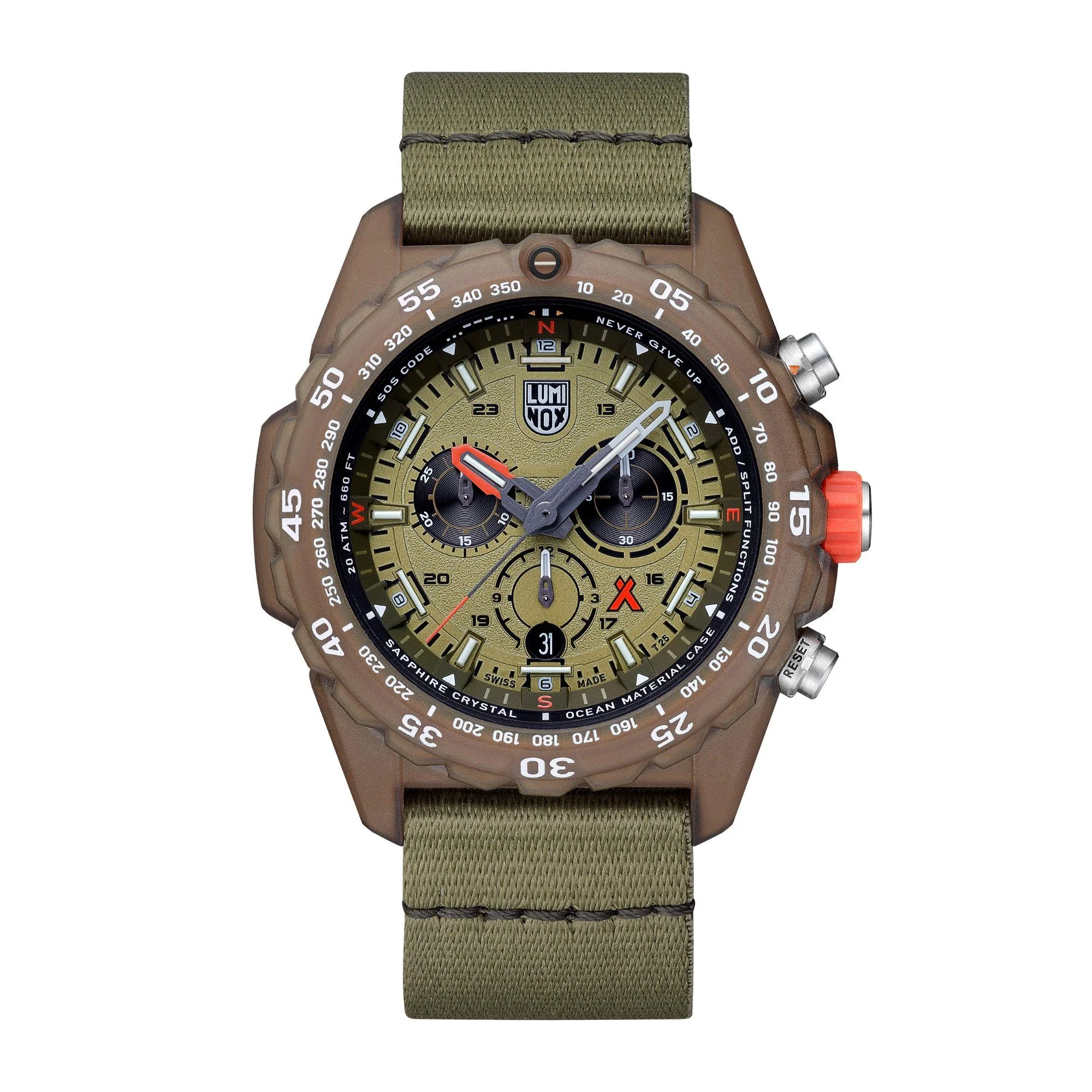Luminox Bear Grylls Survival 3740 Eco Master Series Green Dial Men's Watch XB.3757.ECO - Image 12