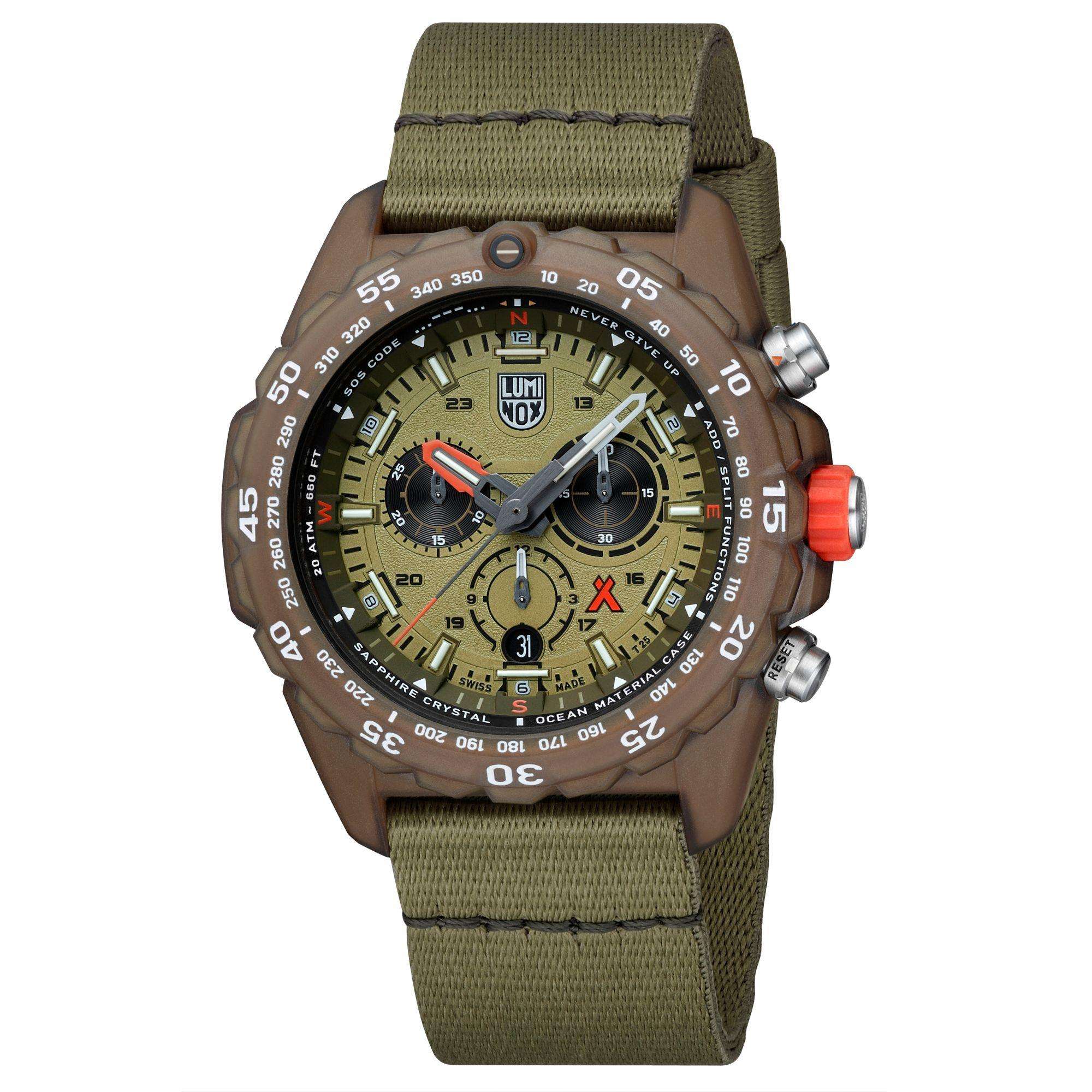 Luminox Bear Grylls Survival 3740 Eco Master Series Green Dial Men's Watch XB.3757.ECO - Image 3