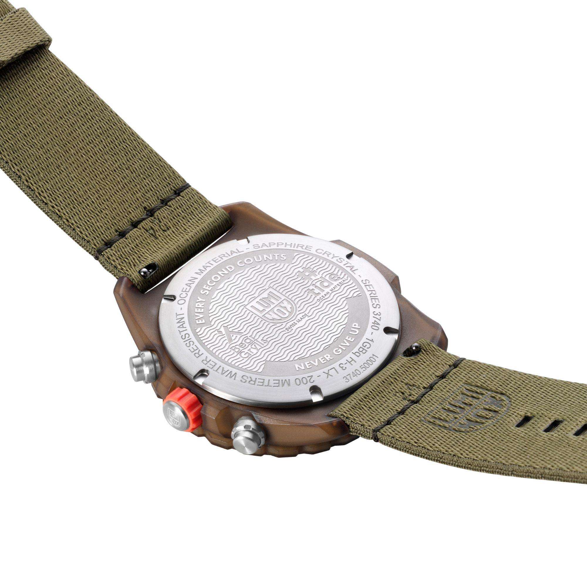 Luminox Bear Grylls Survival 3740 Eco Master Series Green Dial Men's Watch XB.3757.ECO - Image 5