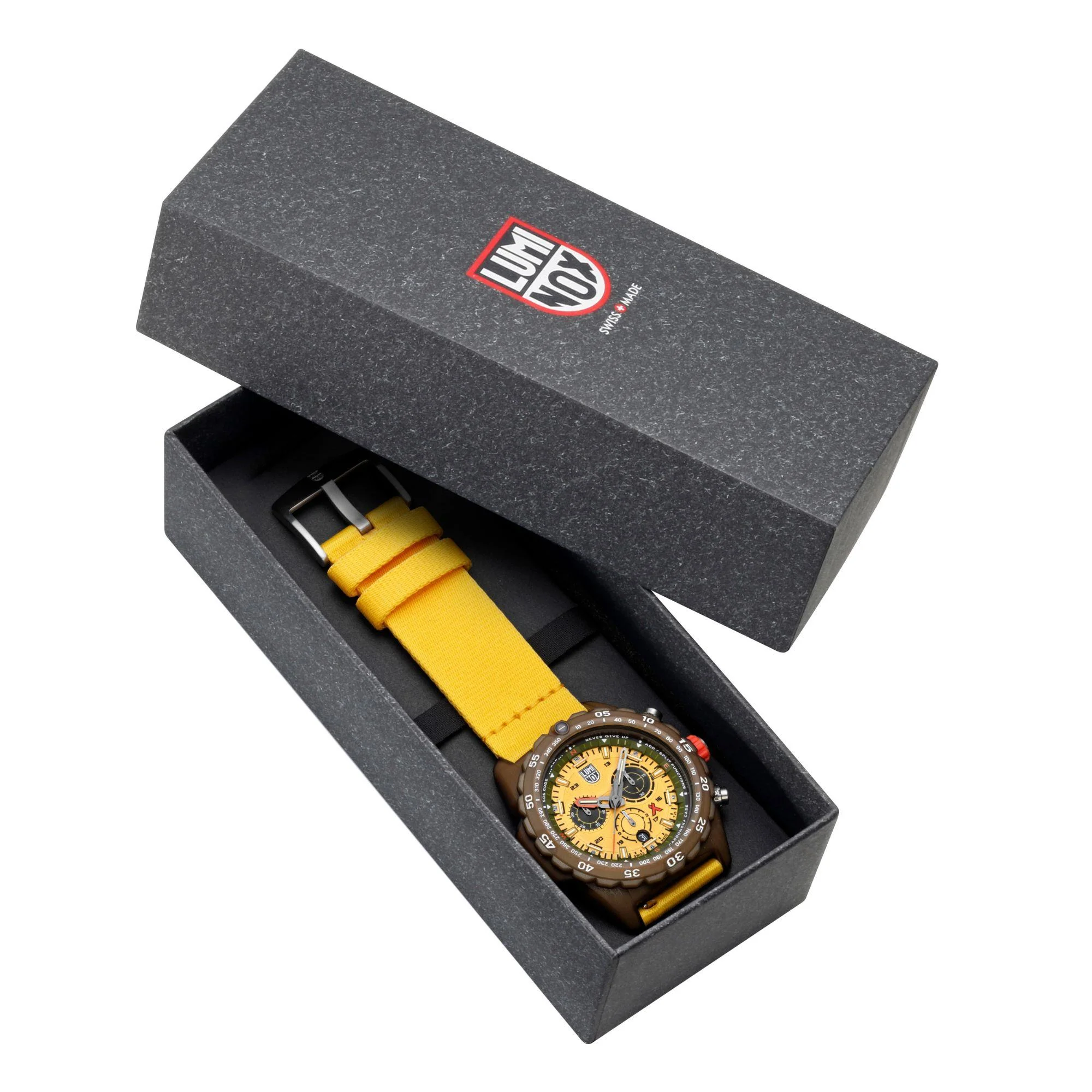 Luminox Bear Grylls Survival 3740 Tide Eco Master Series Yellow Dial Men's Watch XB.3745.ECO - Image 20