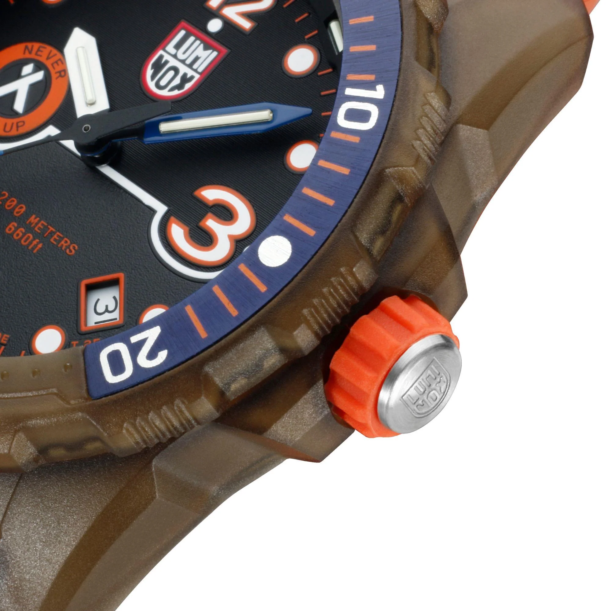 Luminox Bear Grylls Survival Rule of 3 3720 ECO Series Black Dial Rubber Strap Men's Watch XB.3729.ECO - Image 6