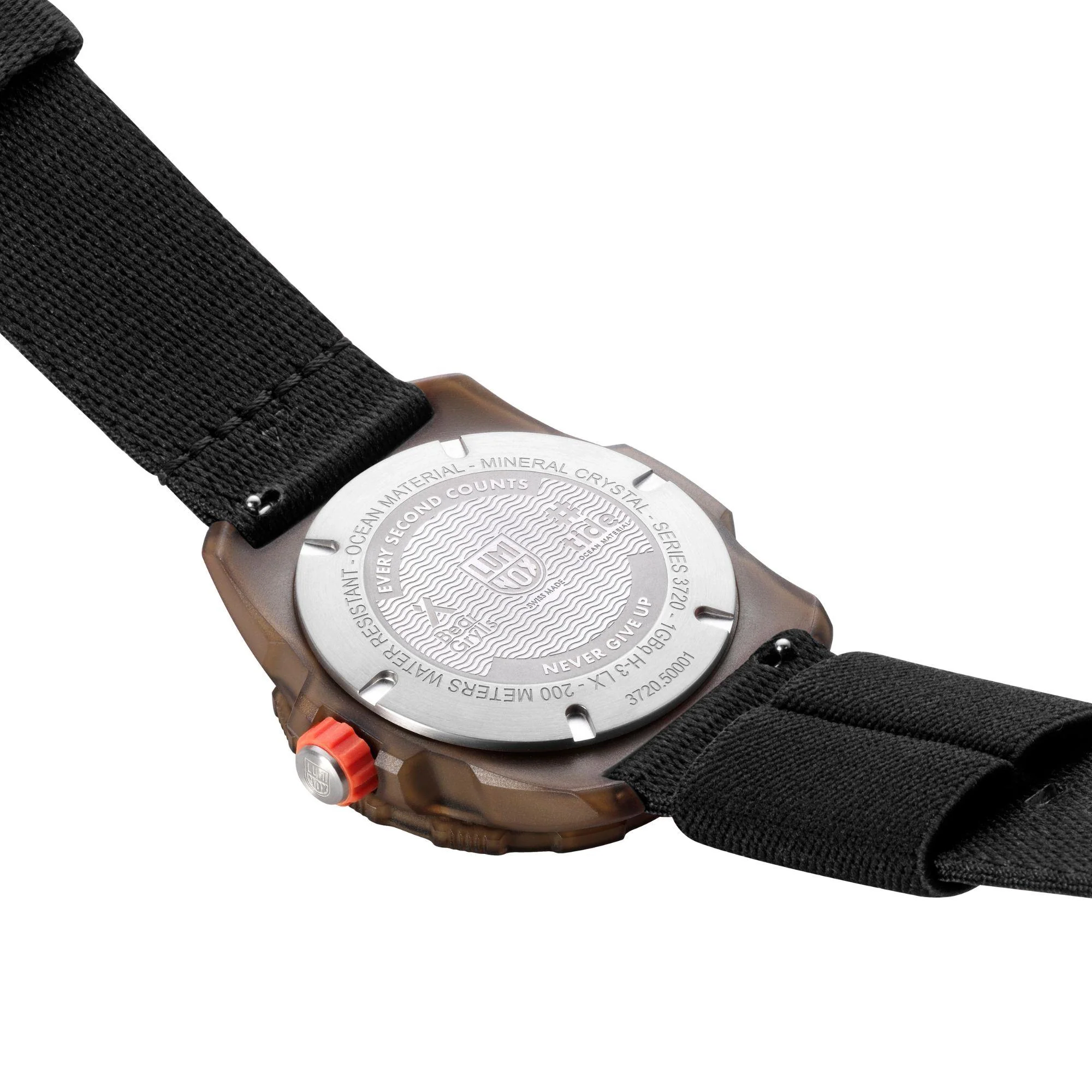 Luminox Bear Grylls Survival Sea 3720 ECO Series Black Dial Men's Watch XB.3721.ECO - Image 15