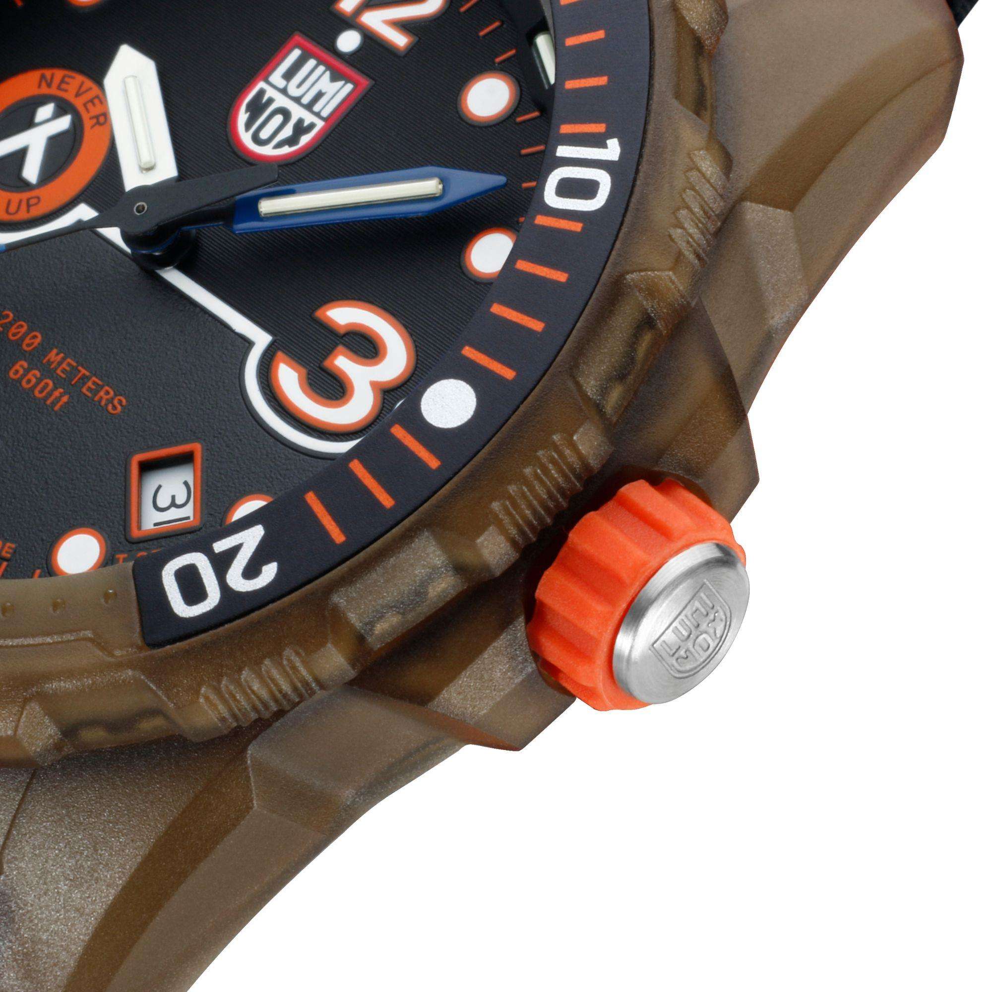 Luminox Bear Grylls Survival Sea 3720 ECO Series Black Dial Men's Watch XB.3721.ECO - Image 7