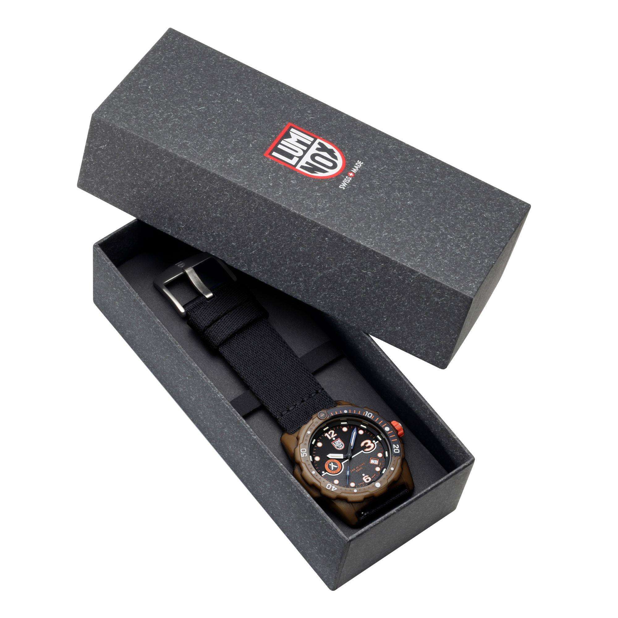 Luminox Bear Grylls Survival Sea 3720 ECO Series Black Dial Men's Watch XB.3721.ECO - Image 9