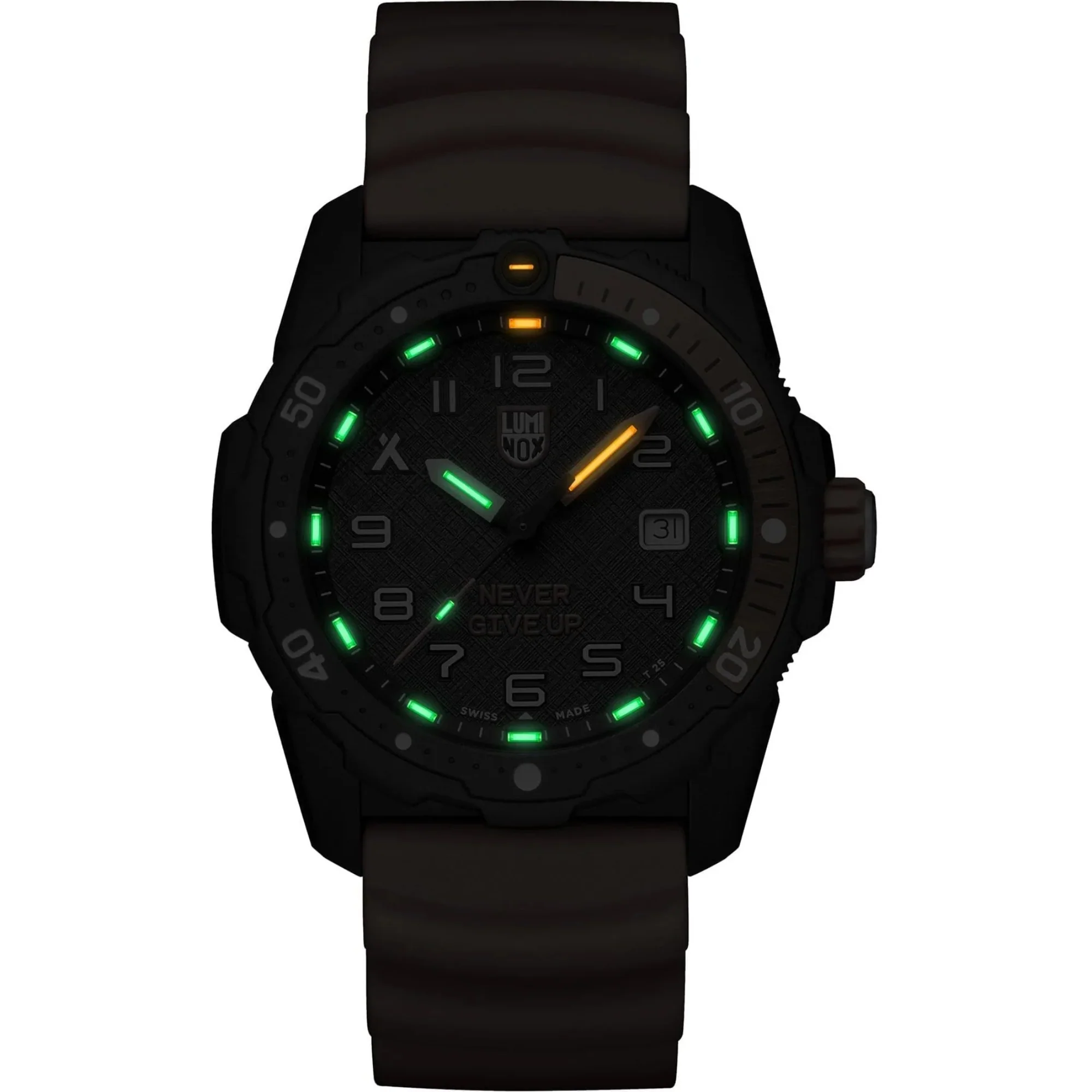 Luminox Bear Grylls Survival Sea 3720 Series Black Dial Rubber Strap Men's Watch XB.3729.NGU - Image 3