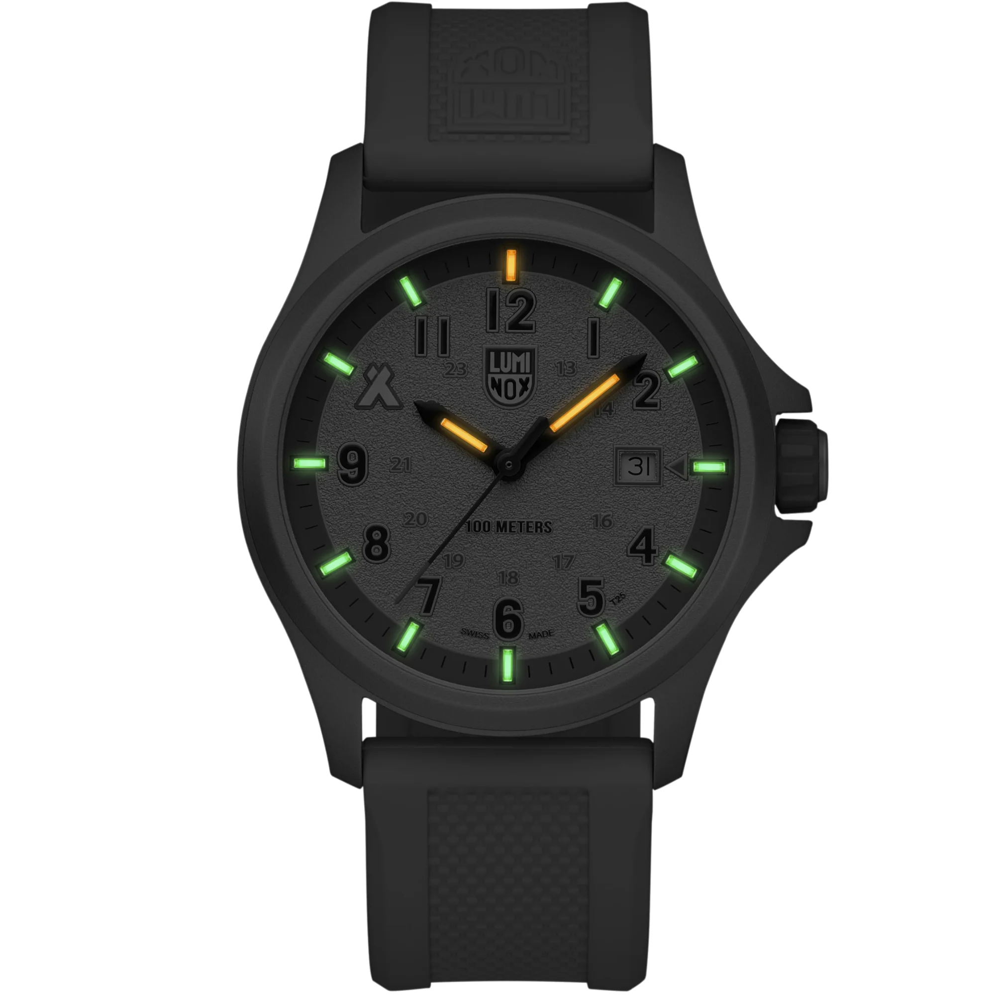 Luminox Bear Grylls Survival Series Brown Dial Rubber Strap Men's Watch XB.3717 - Image 3