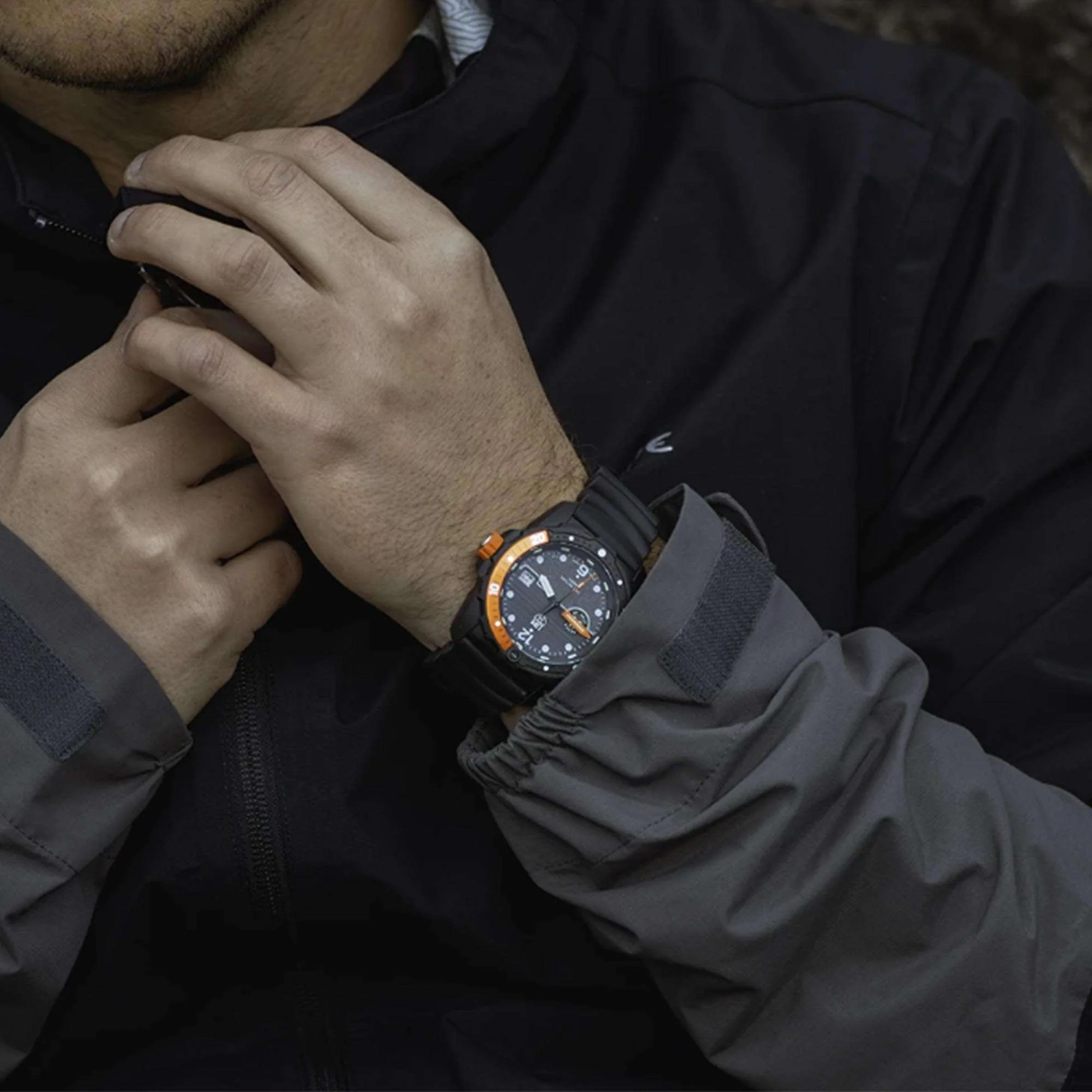 Luminox Bear Grylls Survival SEA 3720 Series Black Dial Men's Watch XB.3729 - Image 5