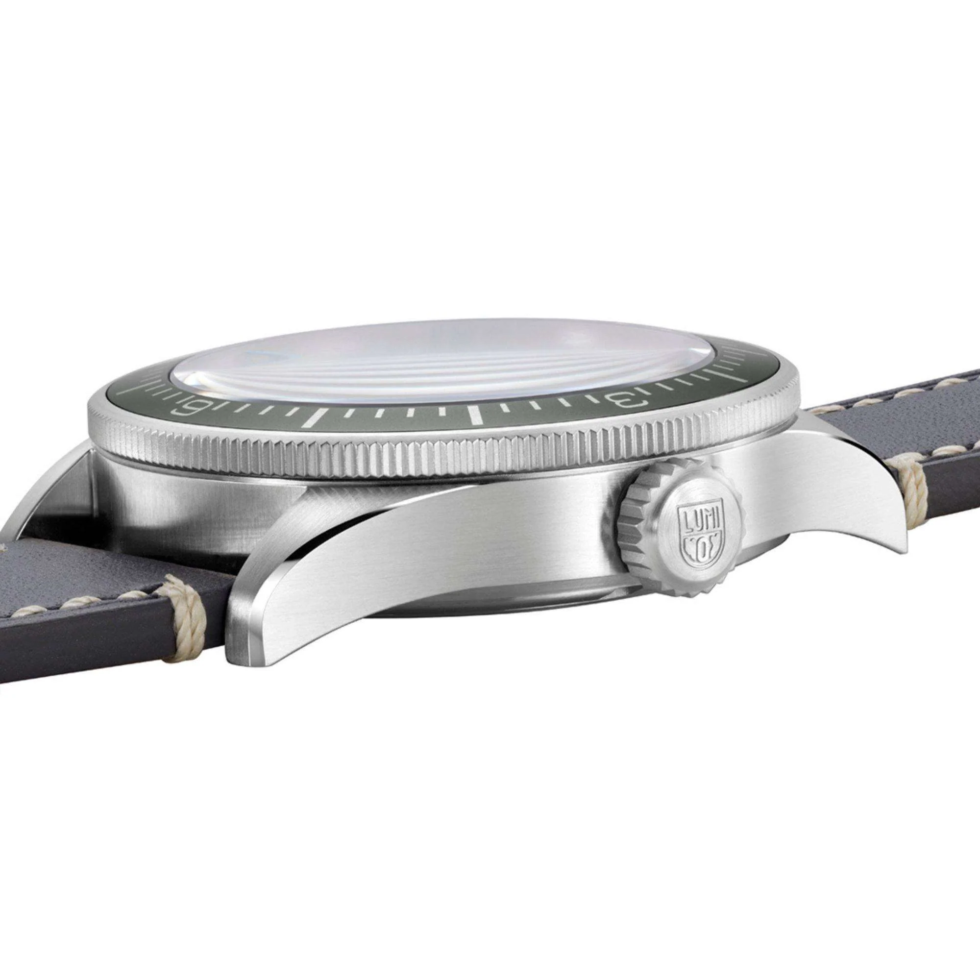 Luminox Air Automatic Constellation 9600 Series Grey Dial Leather Strap Men's Watch XA.9602 - Image 4