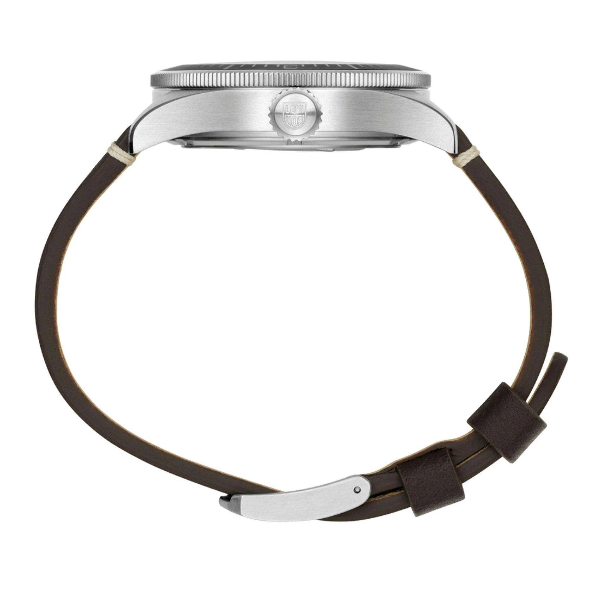 Luminox Constellation Cream Dial Brown Leather Strap Men's Watch XA.9607 - Image 5