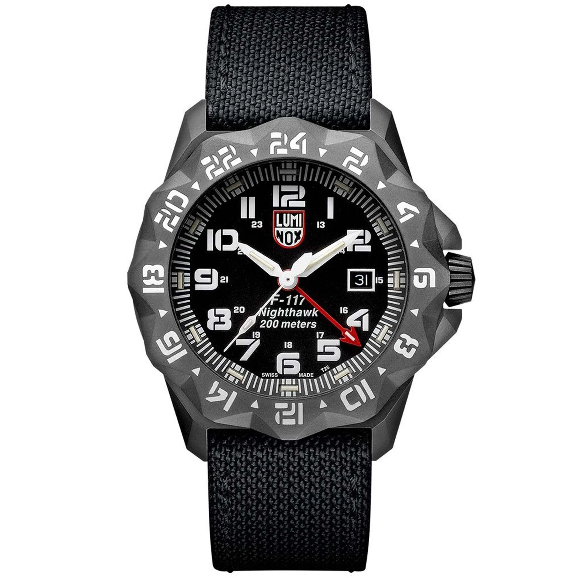 Luminox F-117 Nighthawk 6420 Series Black Dial Men's Watch XA.6421 - Image 5