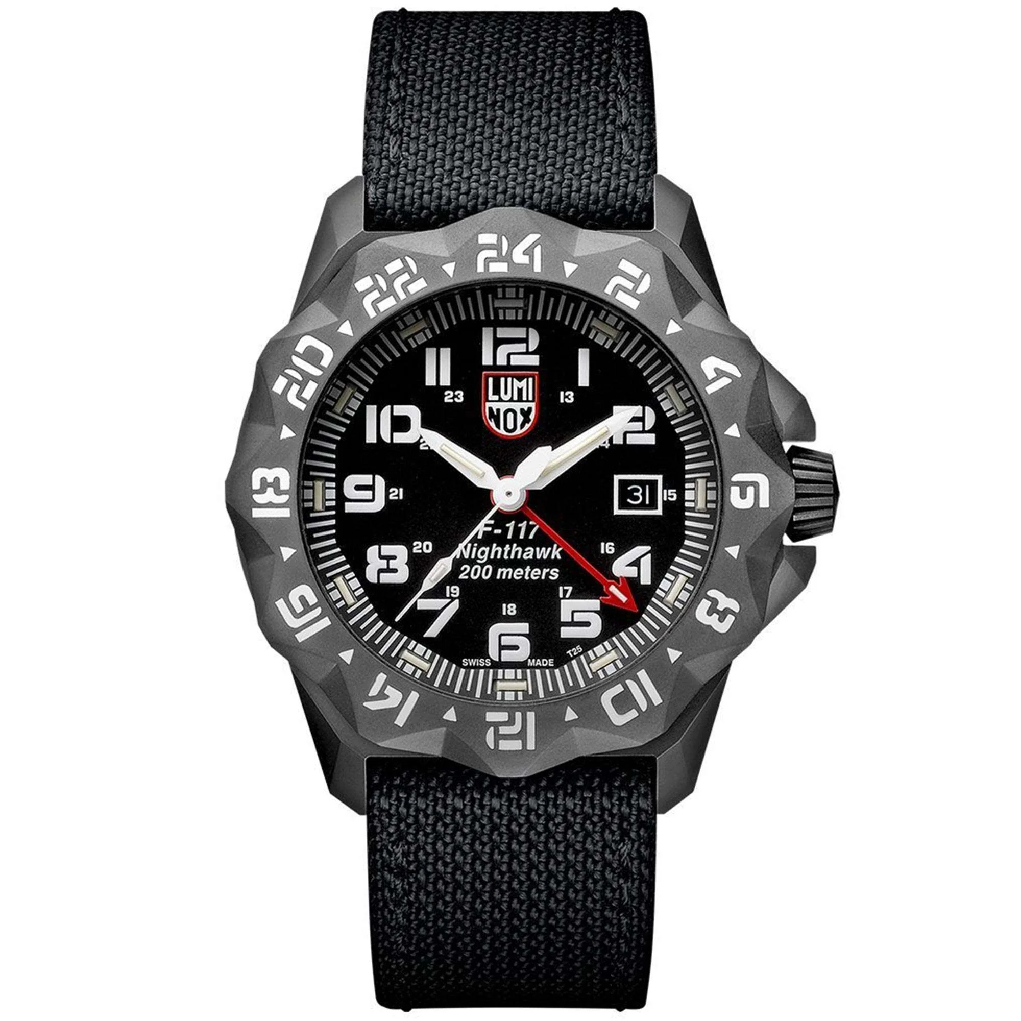 Luminox F-117 Nighthawk 6420 Series Black Dial Men's Watch XA.6421 - Image 7