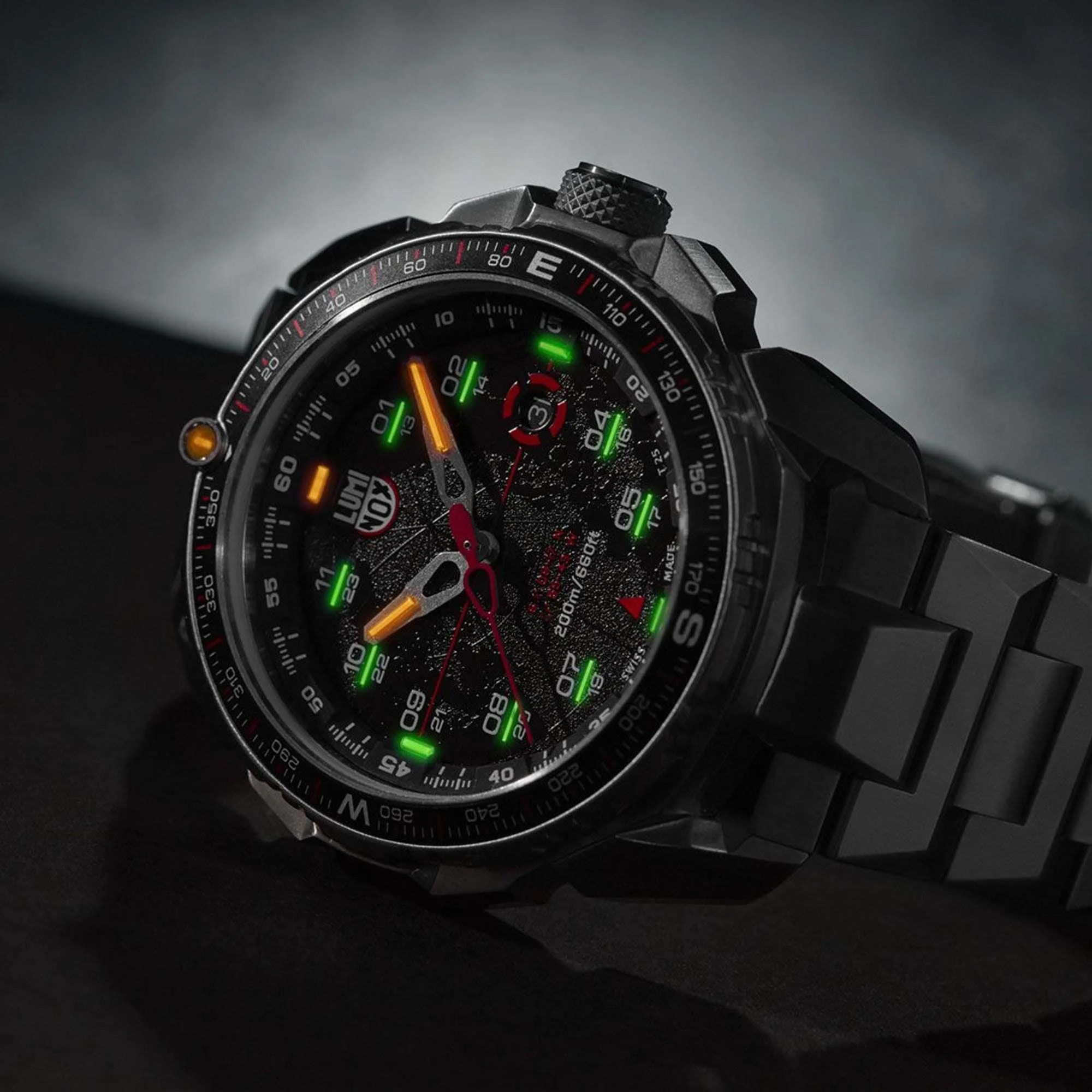 Luminox Ice-Sar Arctic Quartz Black Dial Silver Stainless Steel Men's Watch XL.1202 RRP ?755 - Image 13
