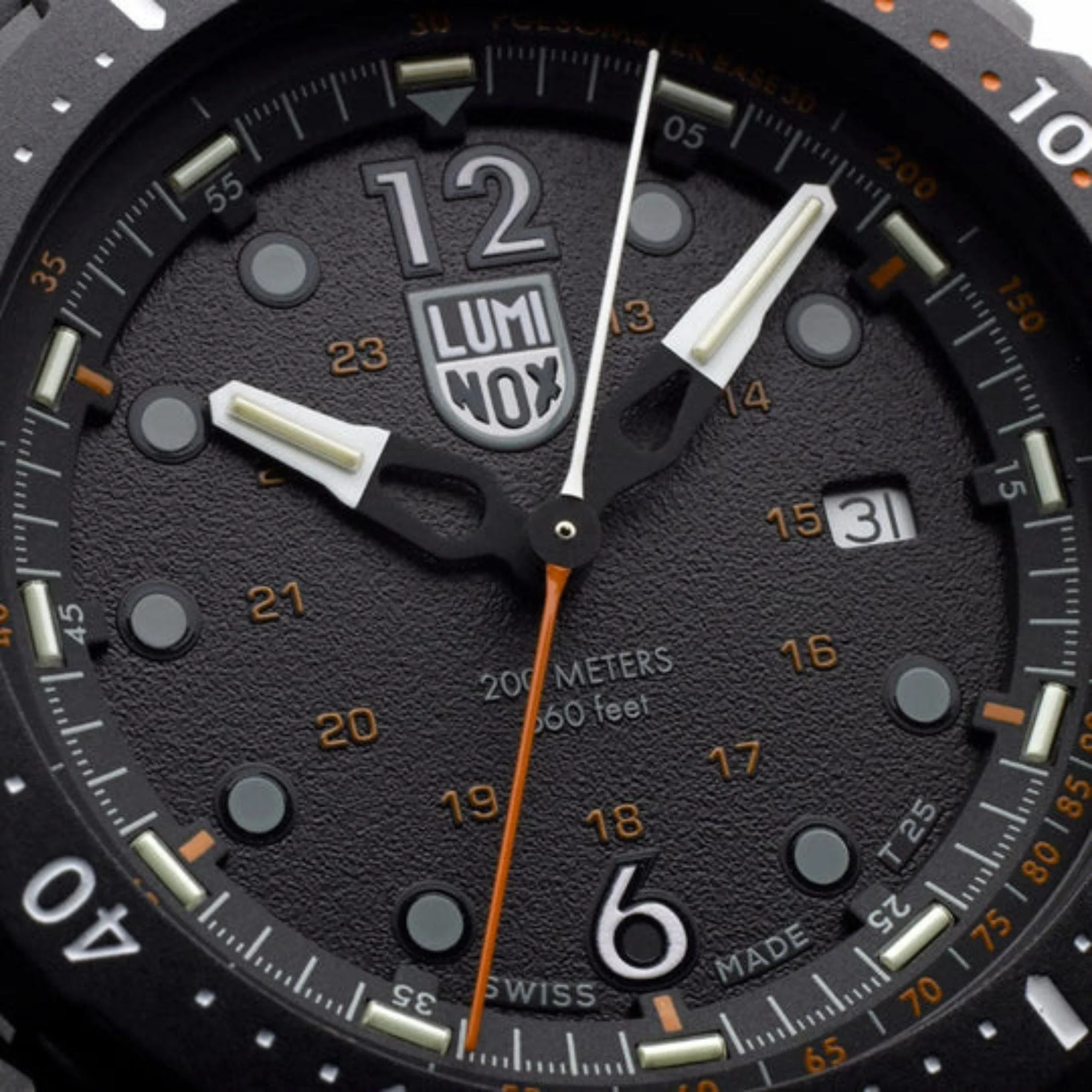 Luminox ICE SAR Arctic 1050 SERIES Black Dial with Black Rubber Strap - Image 14