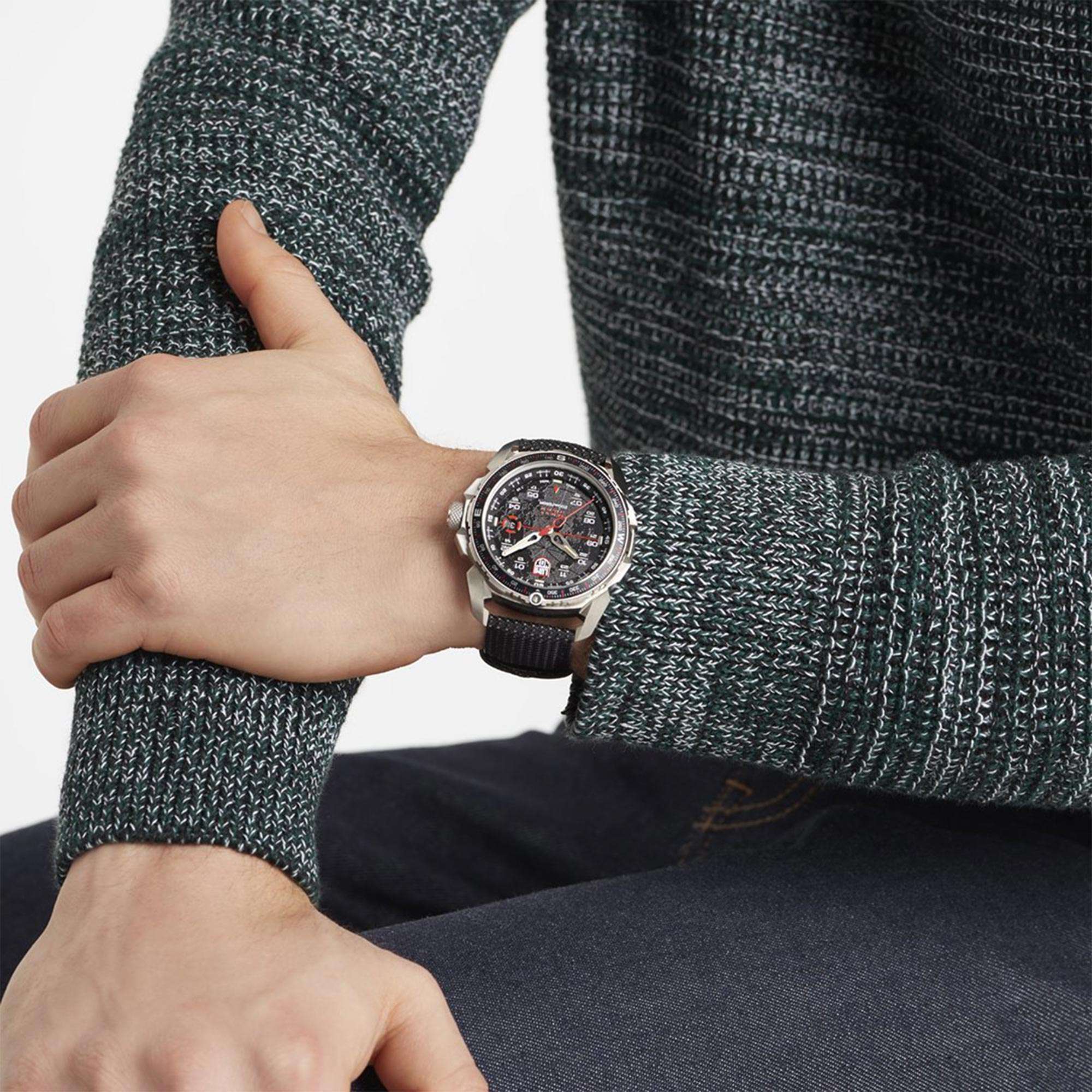 Luminox ICE-SAR Quartz Black Dial Textile Strap Men's Watch XL.1201 - Image 6