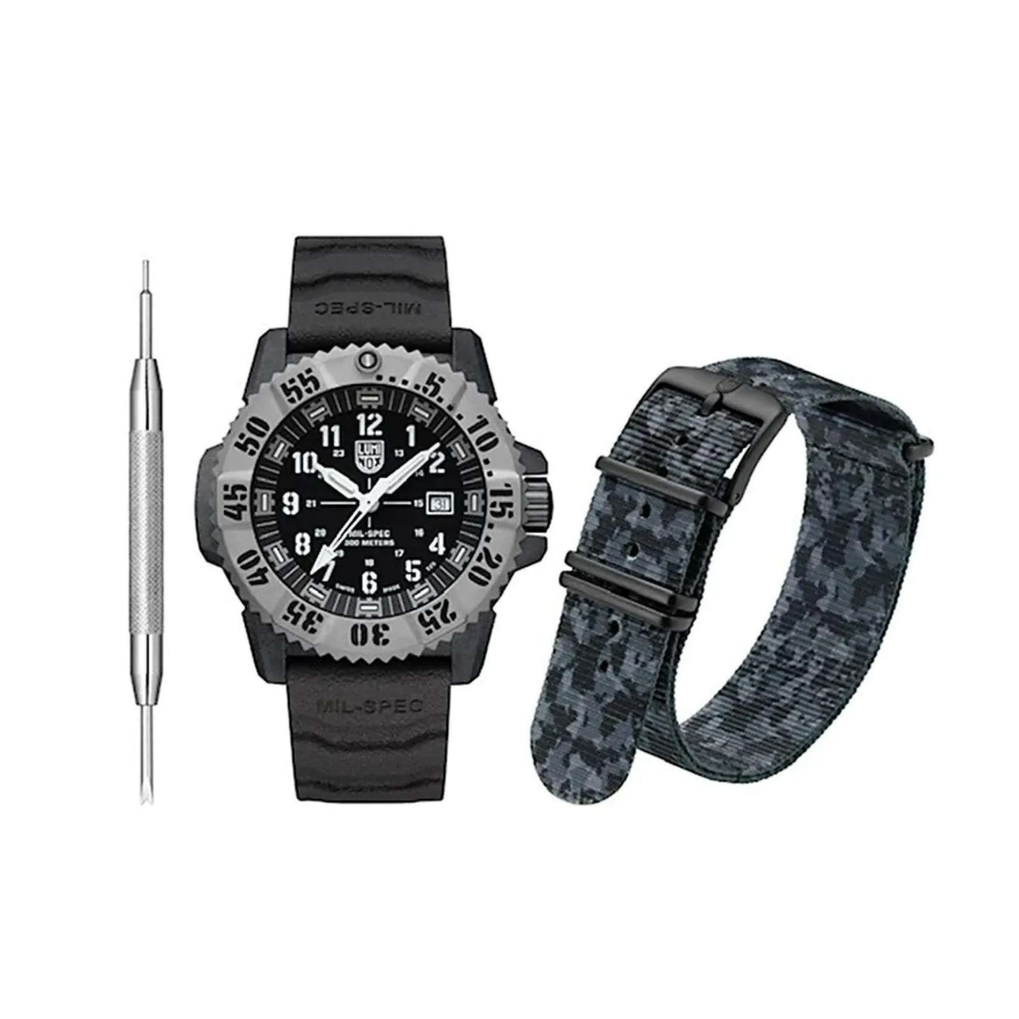 Luminox MIL-SPEC 3350 SERIES Black Dial Watch XL.3351.SET - Image 2