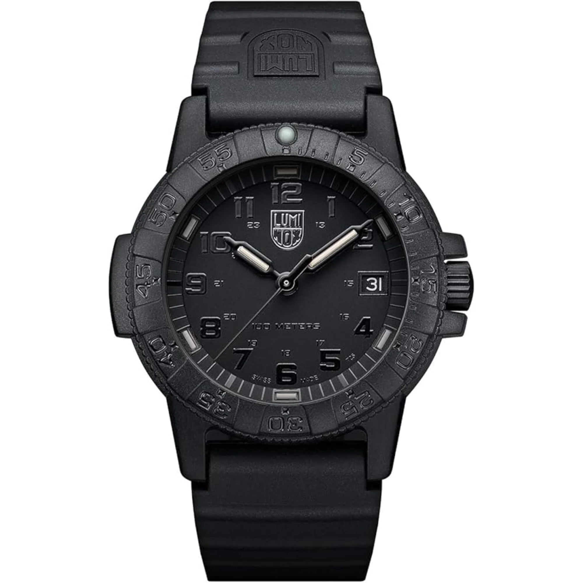 Luminox Leatherback Sea Turtle 0300 CARBONOX Quartz Black Dial Unisex Watch XS.0301.BO.L - Image 8