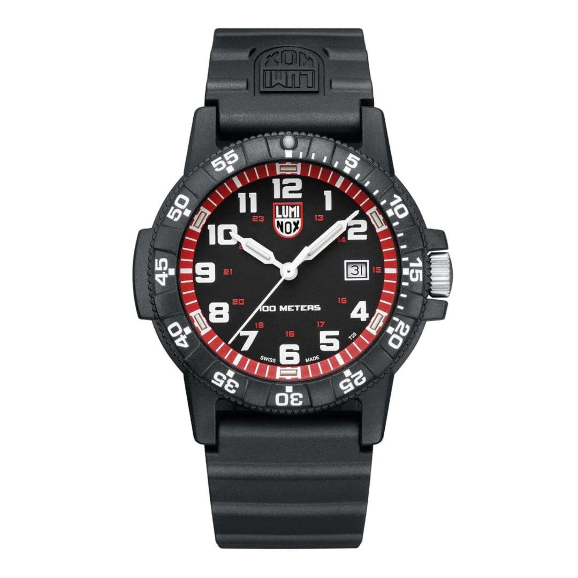 Luminox Leatherback Sea Turtle Giant Series Black Dial with Black PU Strap Mens Watch XS.0335 - Image 9