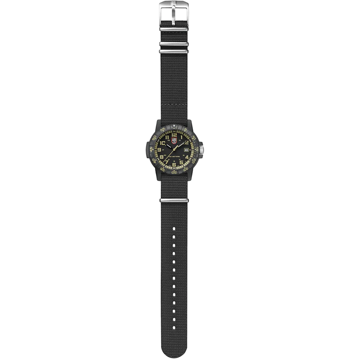 Luminox Leatherback Sea Turtle Quartz Black Dial NATO Strap Unisex Watch XS.0333 - Image 6